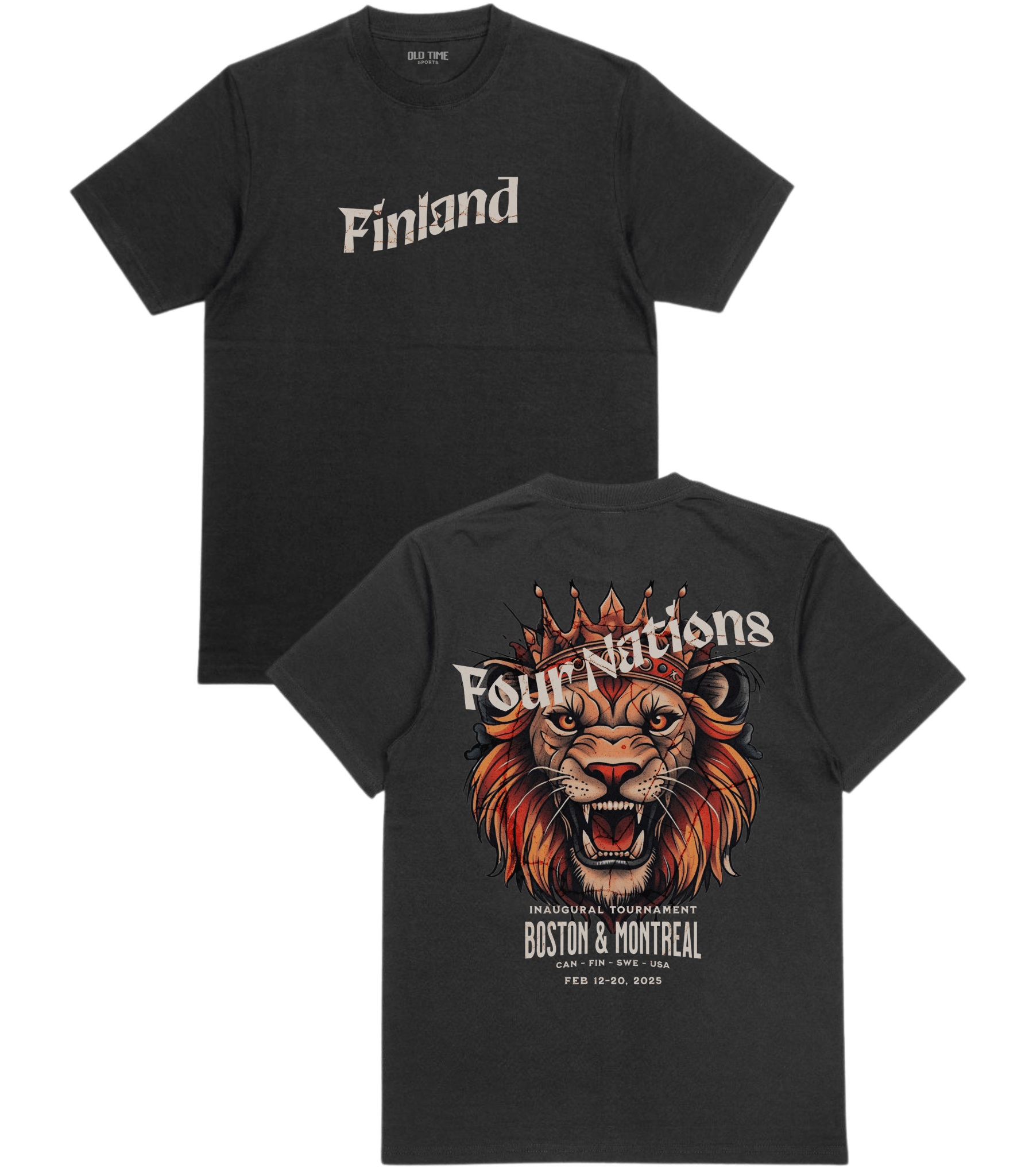 Finland Four Nations T-Shirt - Old Time Sports