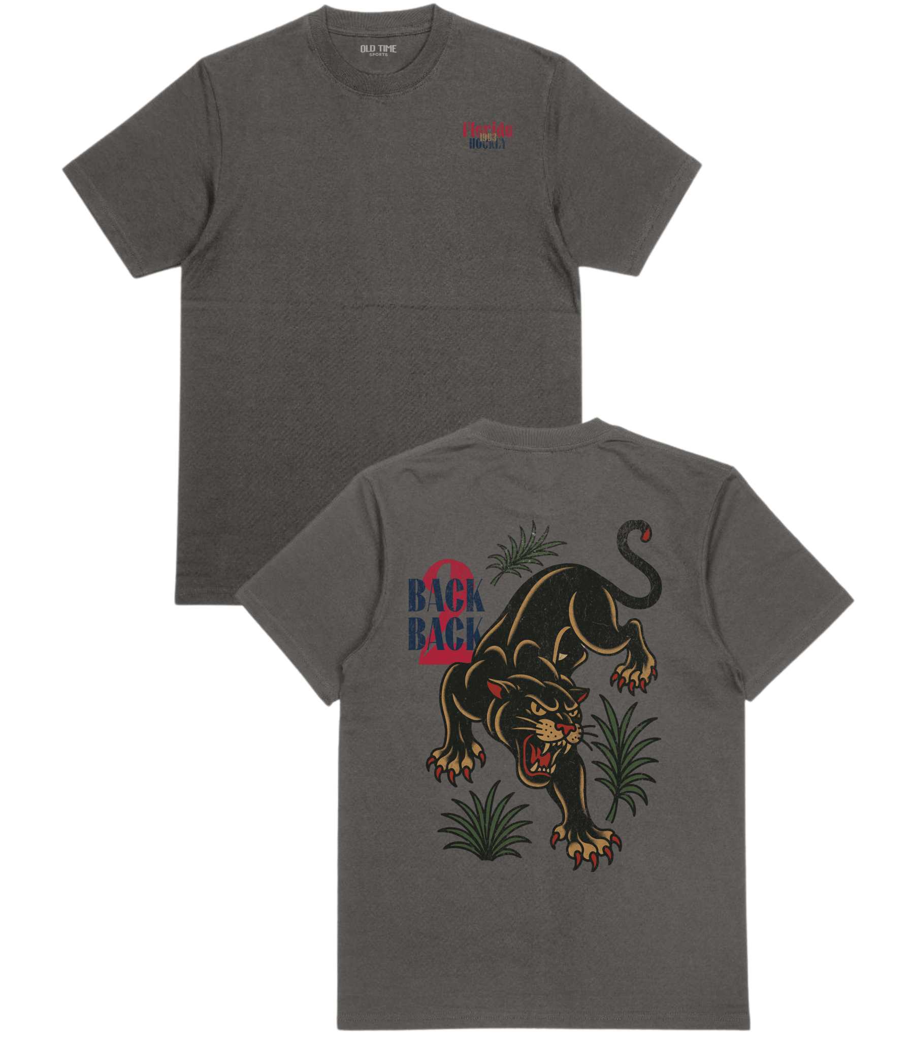 Florida Hockey Champs v1 T-Shirt - Old Time Sports