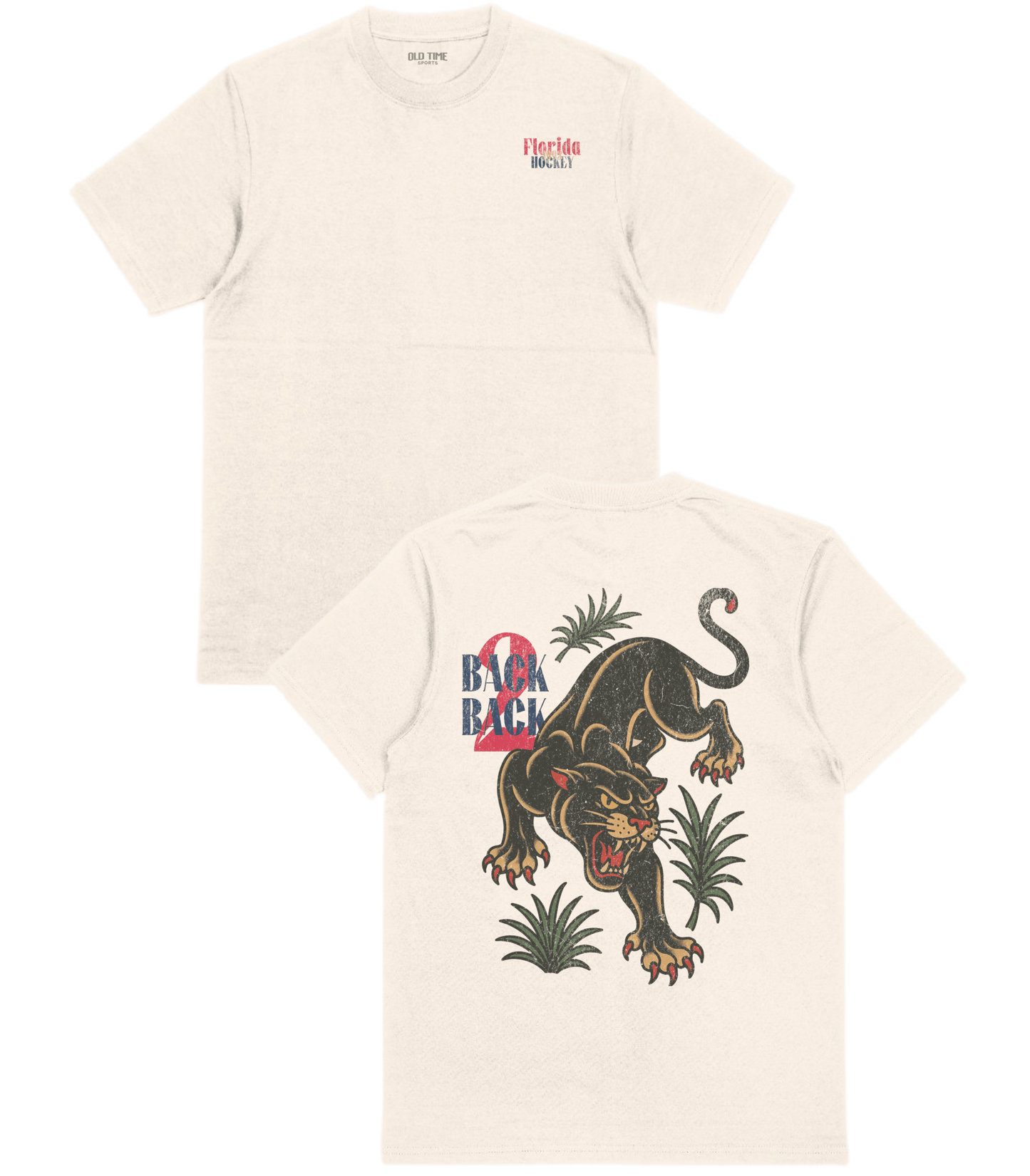 Florida Hockey Champs v1 T-Shirt - Old Time Sports