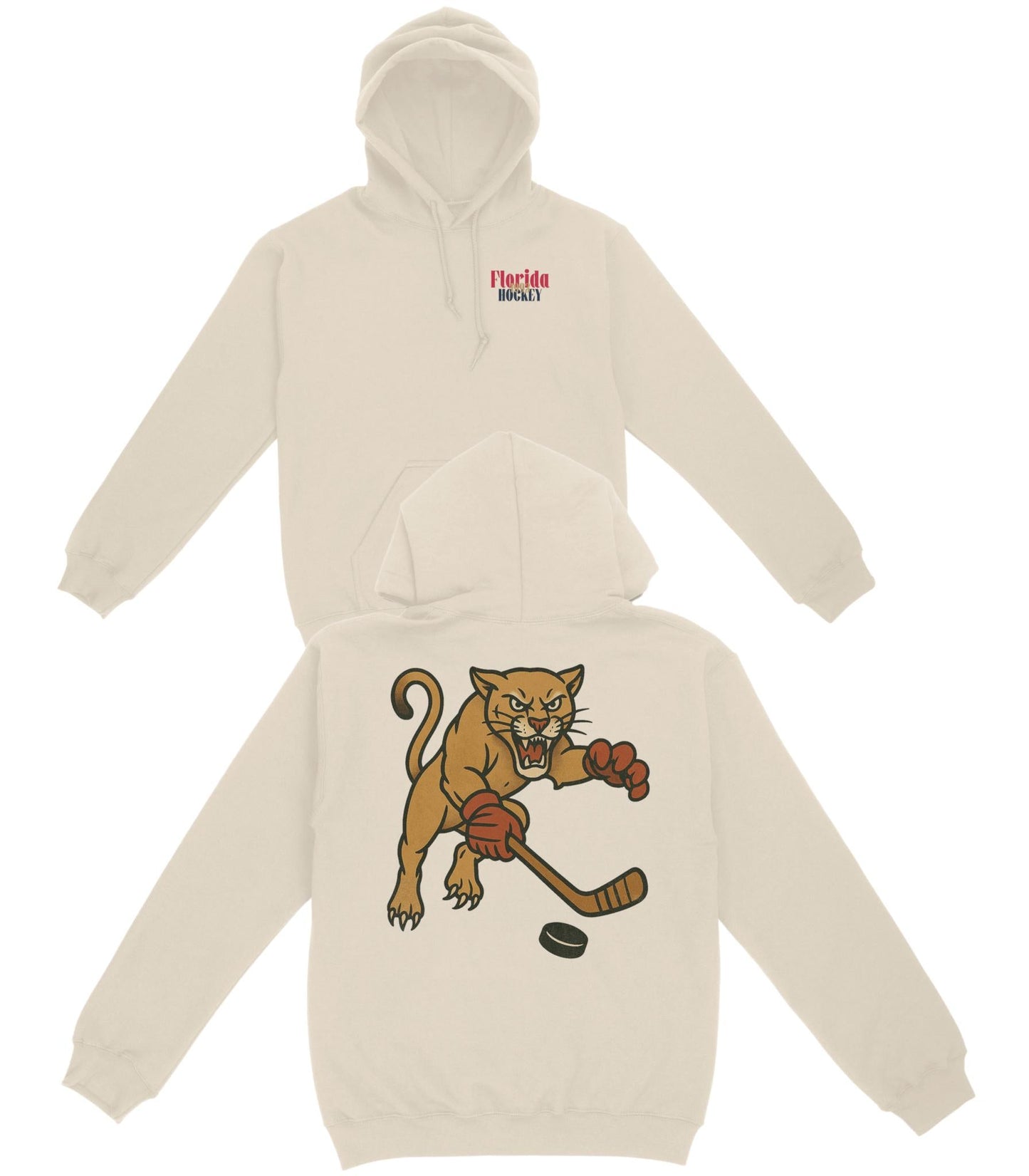 Florida Hockey v2 Basic Hoodie