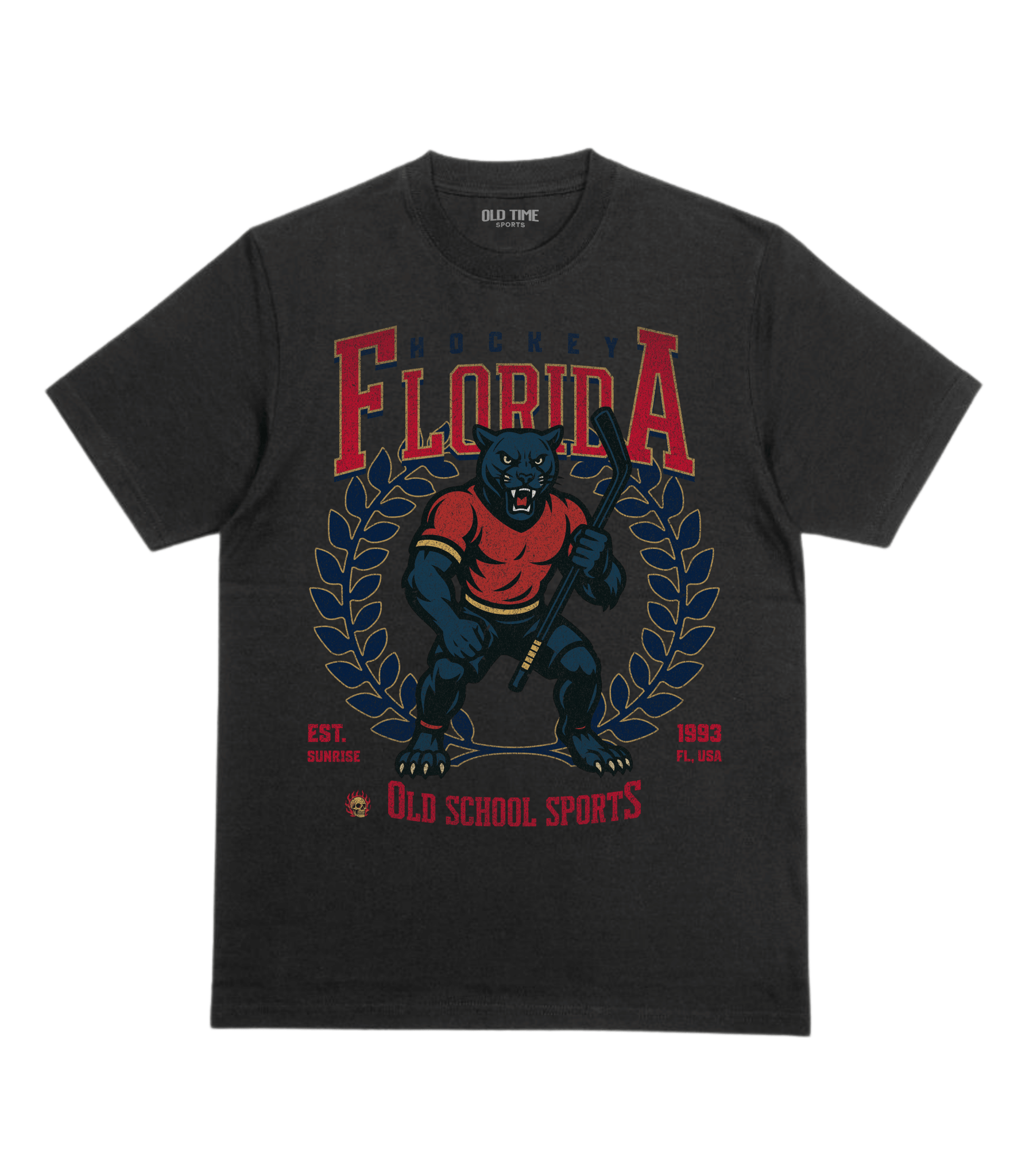 Florida Hockey v3 T-Shirt - Old Time Sports