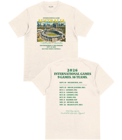Football in Australia T-Shirt - Old Time Sports