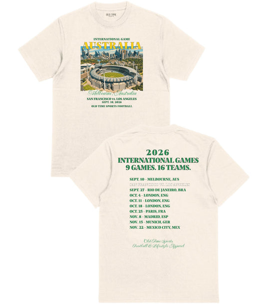 Football in Australia T-Shirt - Old Time Sports