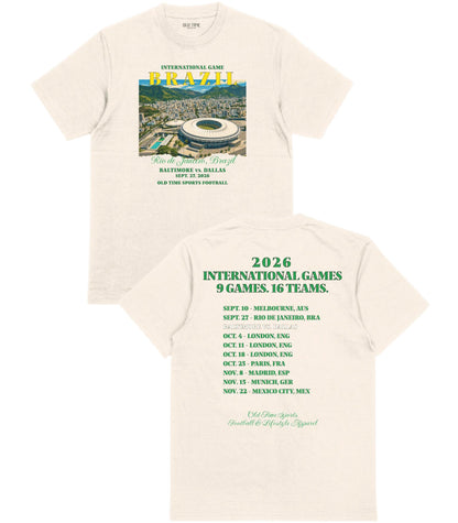Football in Brazil T-Shirt - Old Time Sports