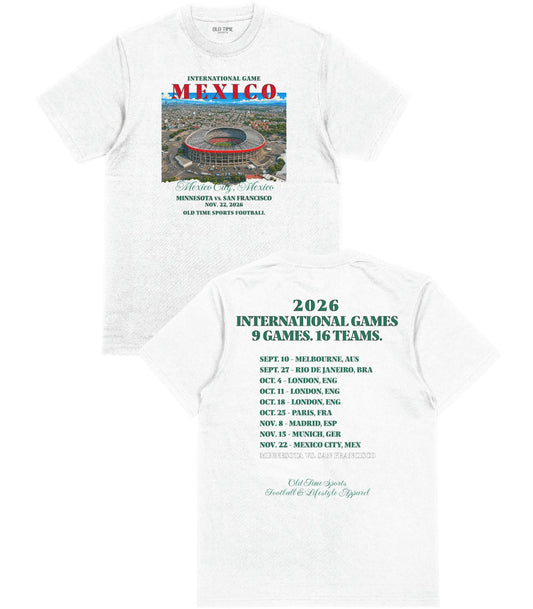 Football in Mexico T-Shirt - Old Time Sports