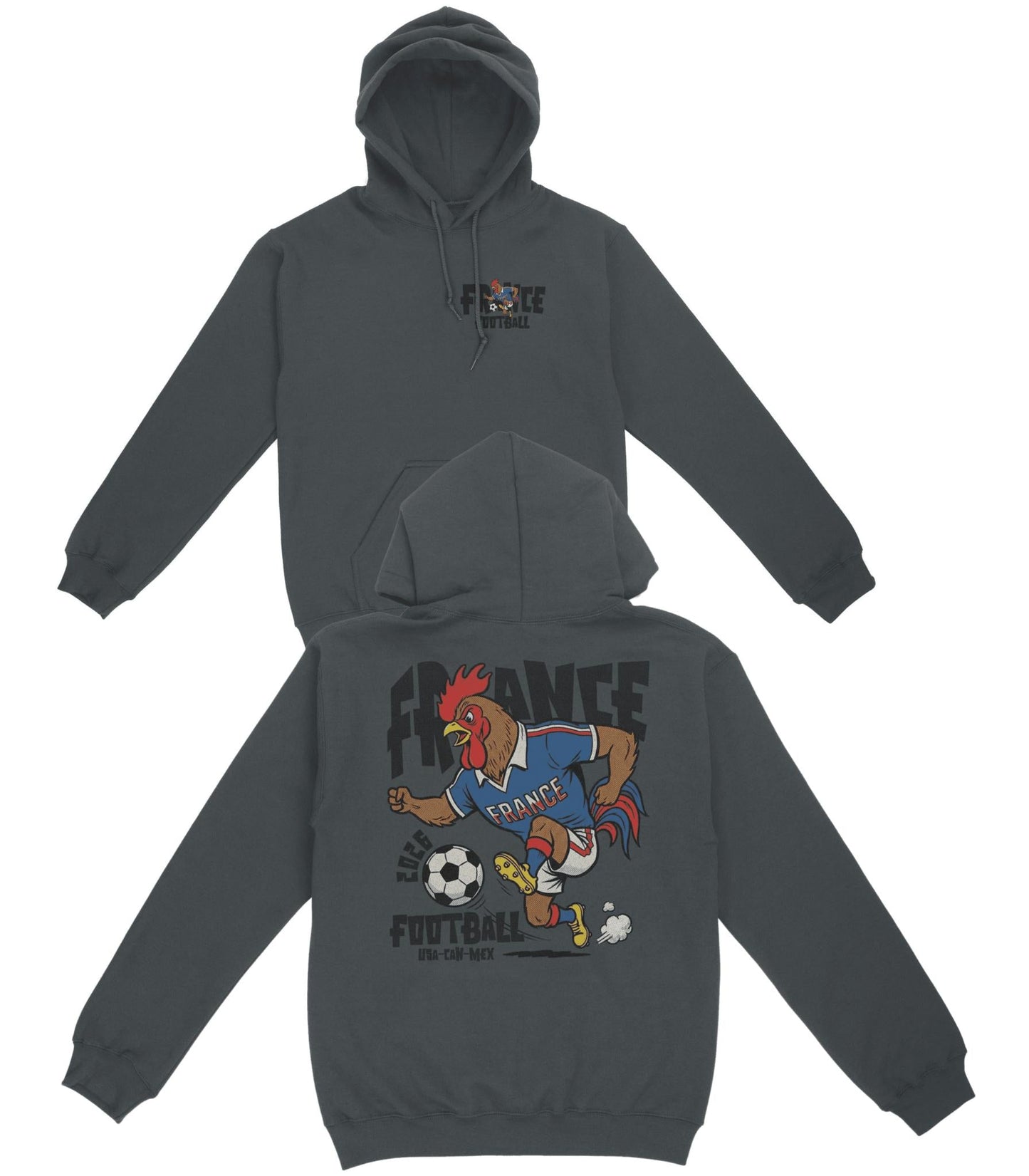 France Football Basic Hoodie - Old Time Sports