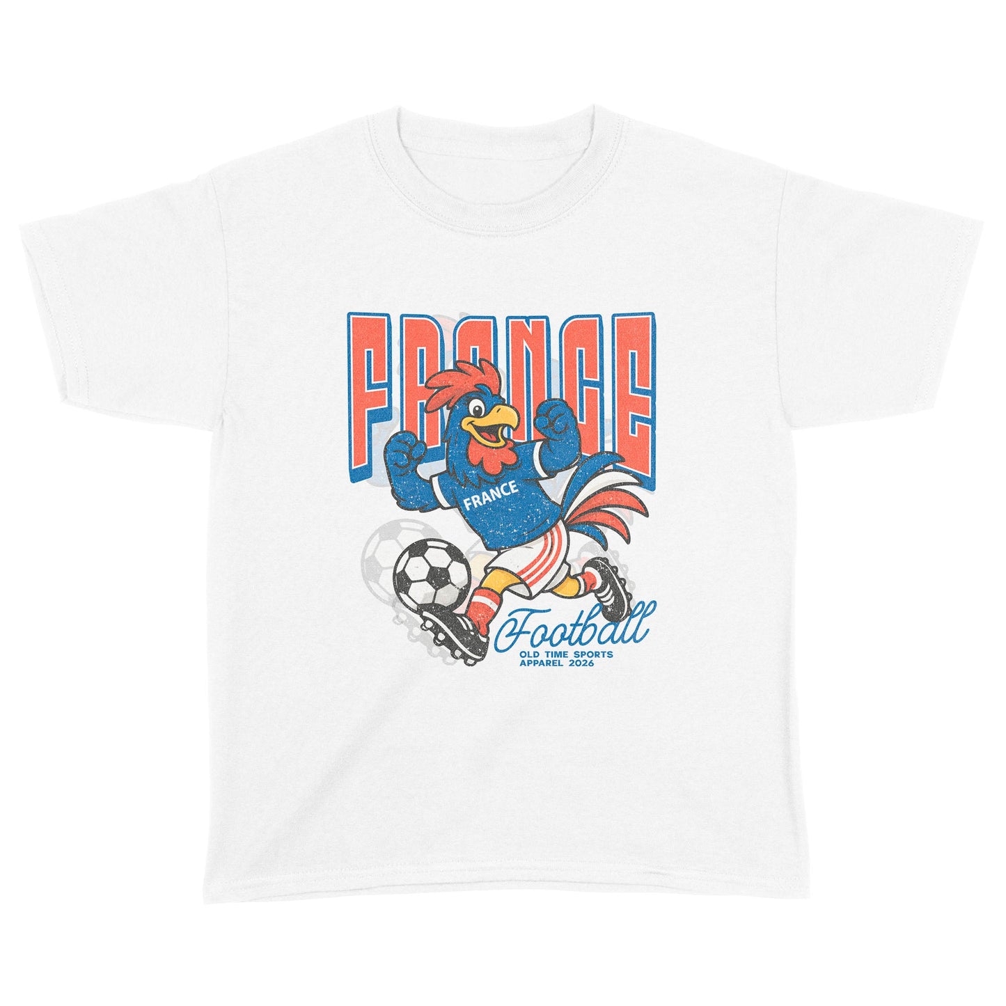 France Football v2 YOUTH T-Shirt - Old Time Sports