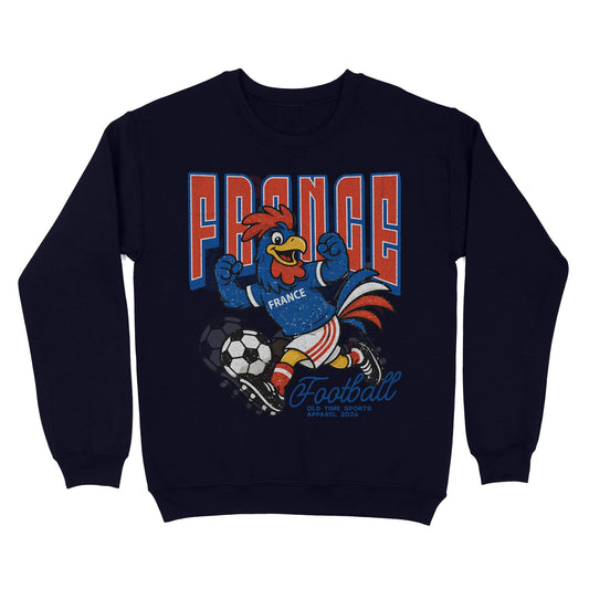 French Football Basic Crewneck - Old Time Sports