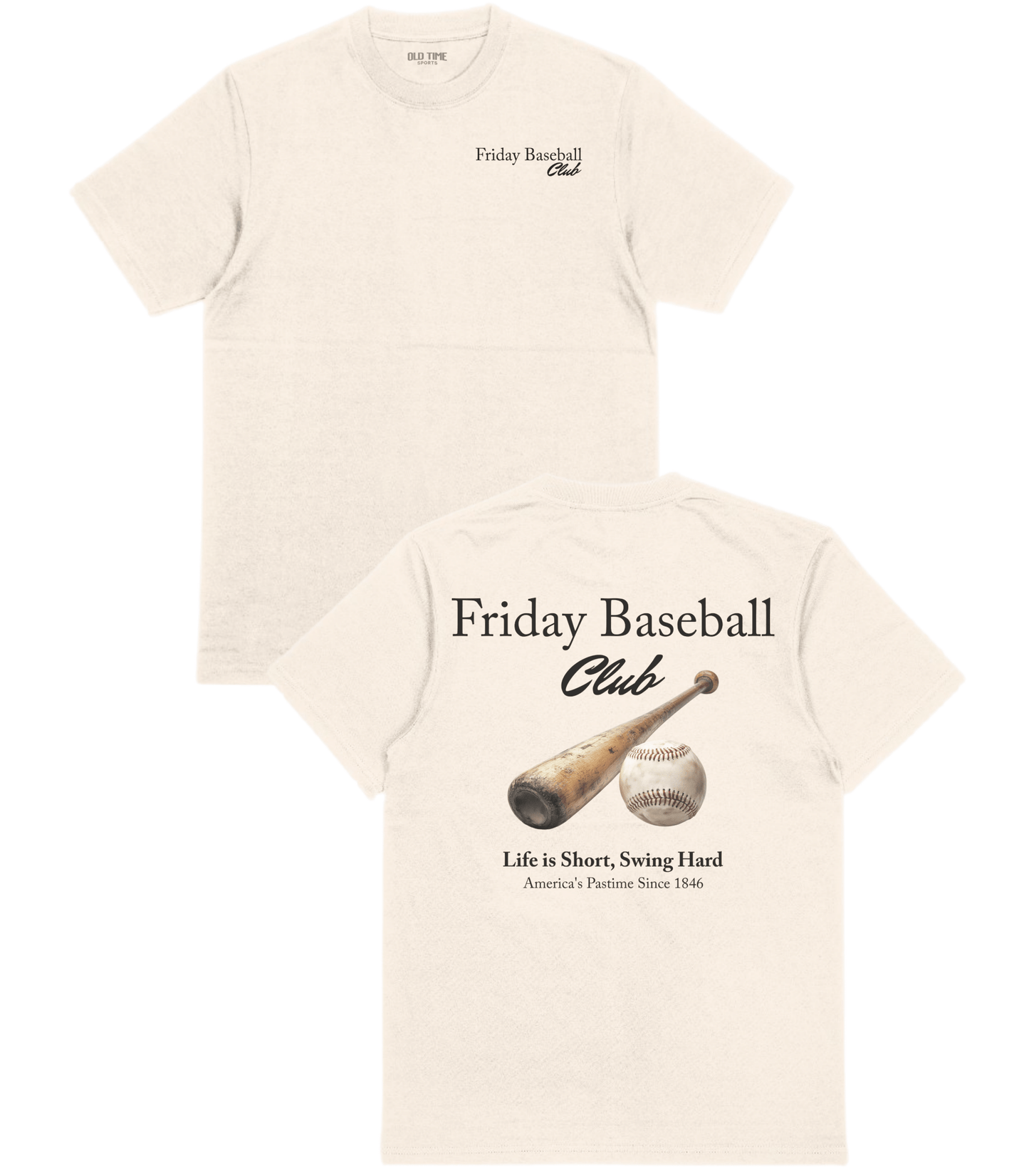 Friday Baseball T-Shirt - Old Time Sports