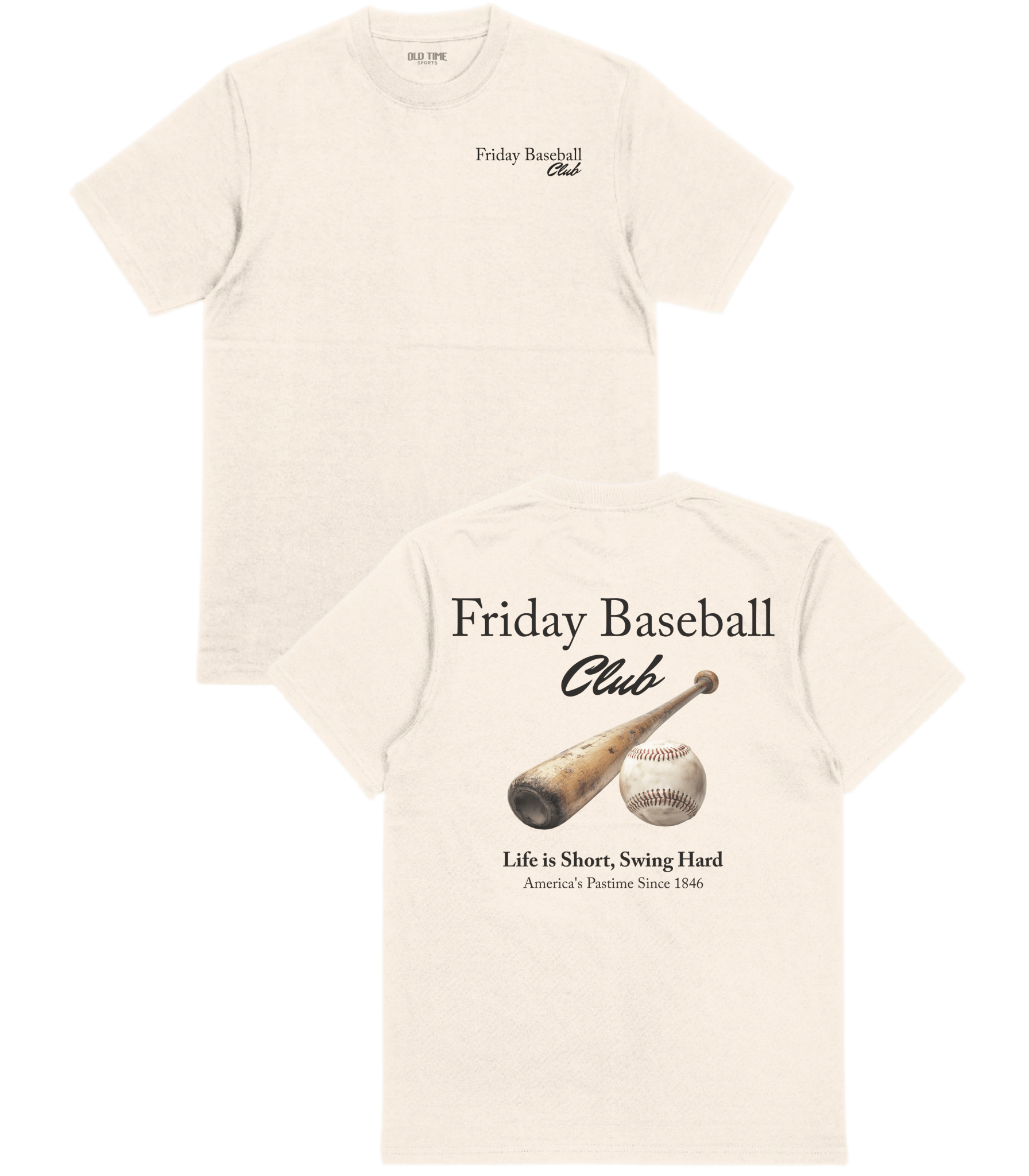 Friday Baseball T-Shirt - Old Time Sports