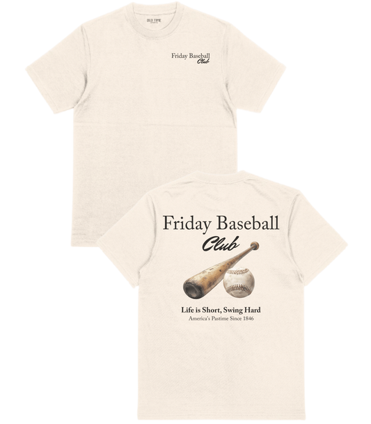 Friday Baseball T-Shirt - Old Time Sports