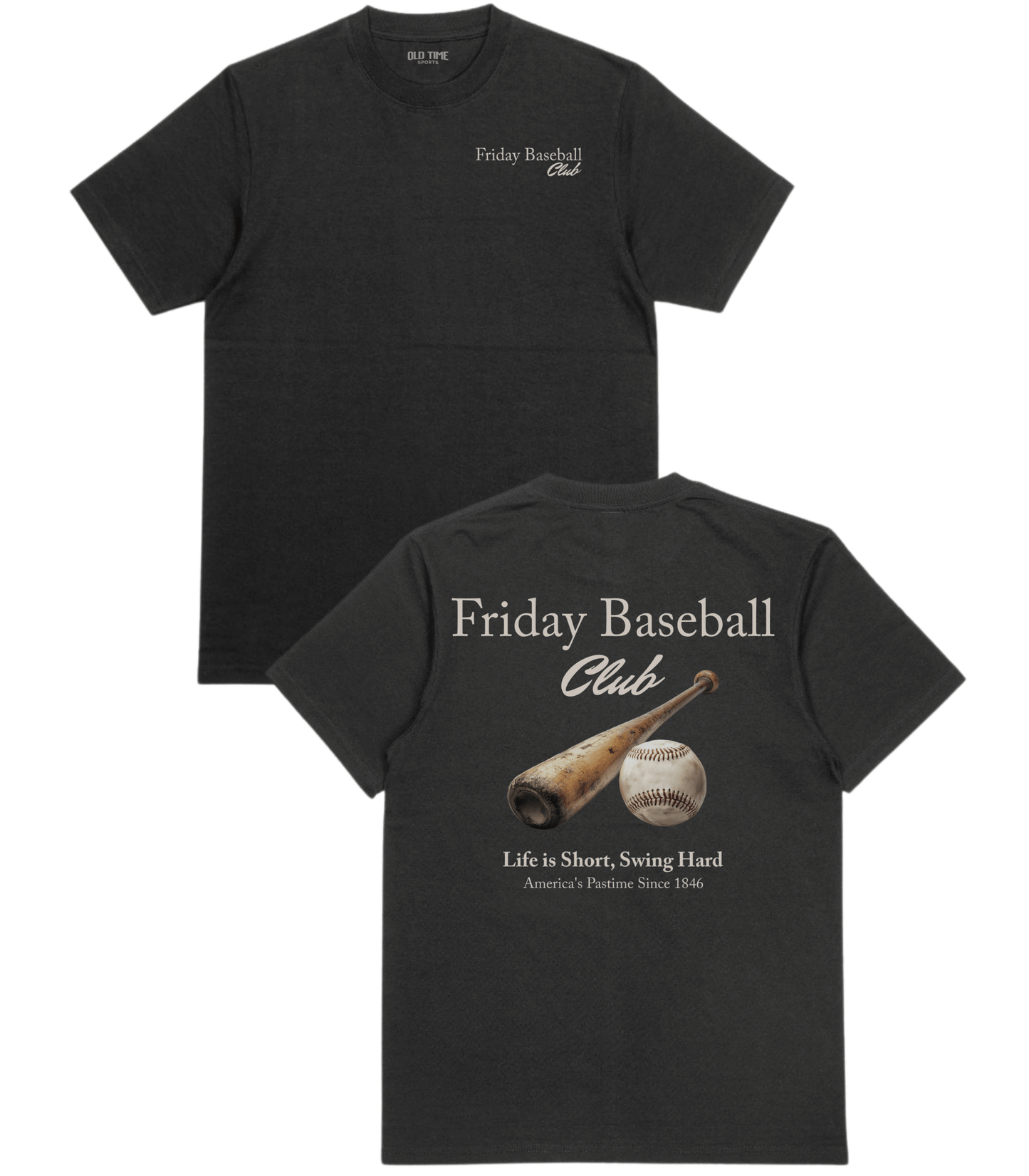Friday Baseball T-Shirt - Old Time Sports