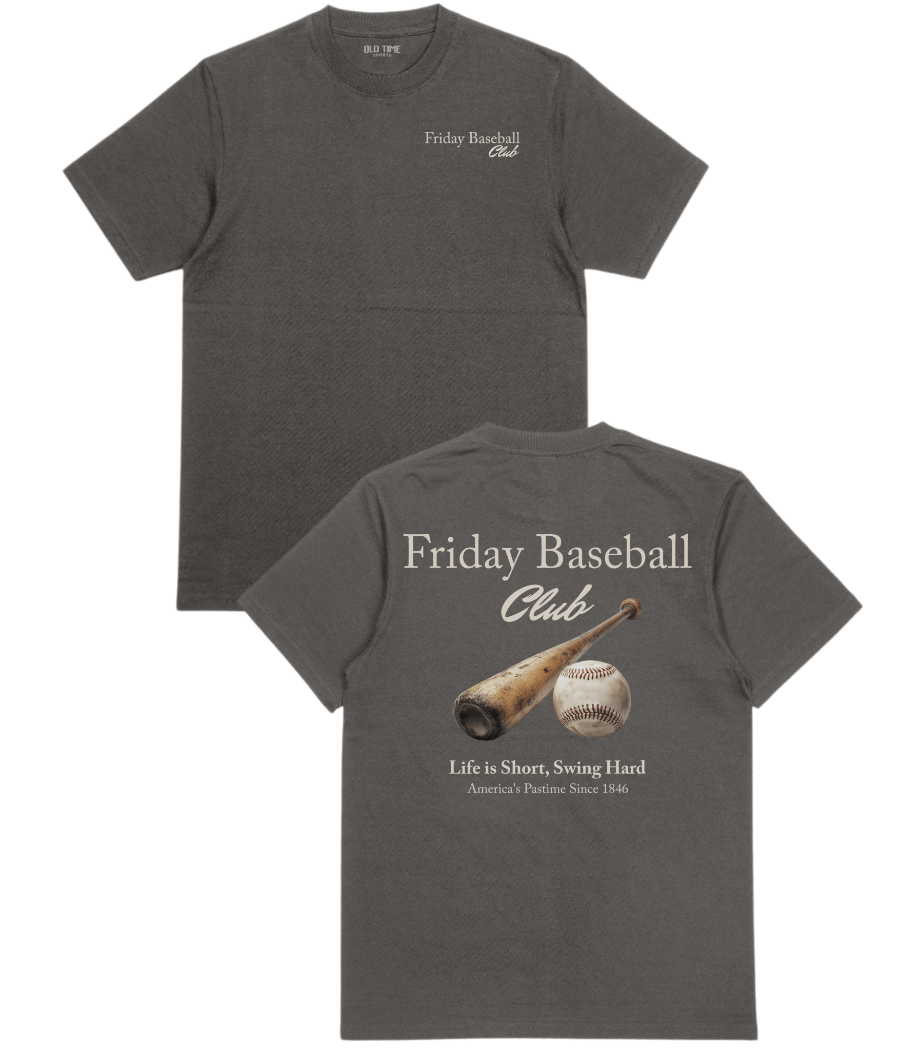 Friday Baseball T-Shirt - Old Time Sports