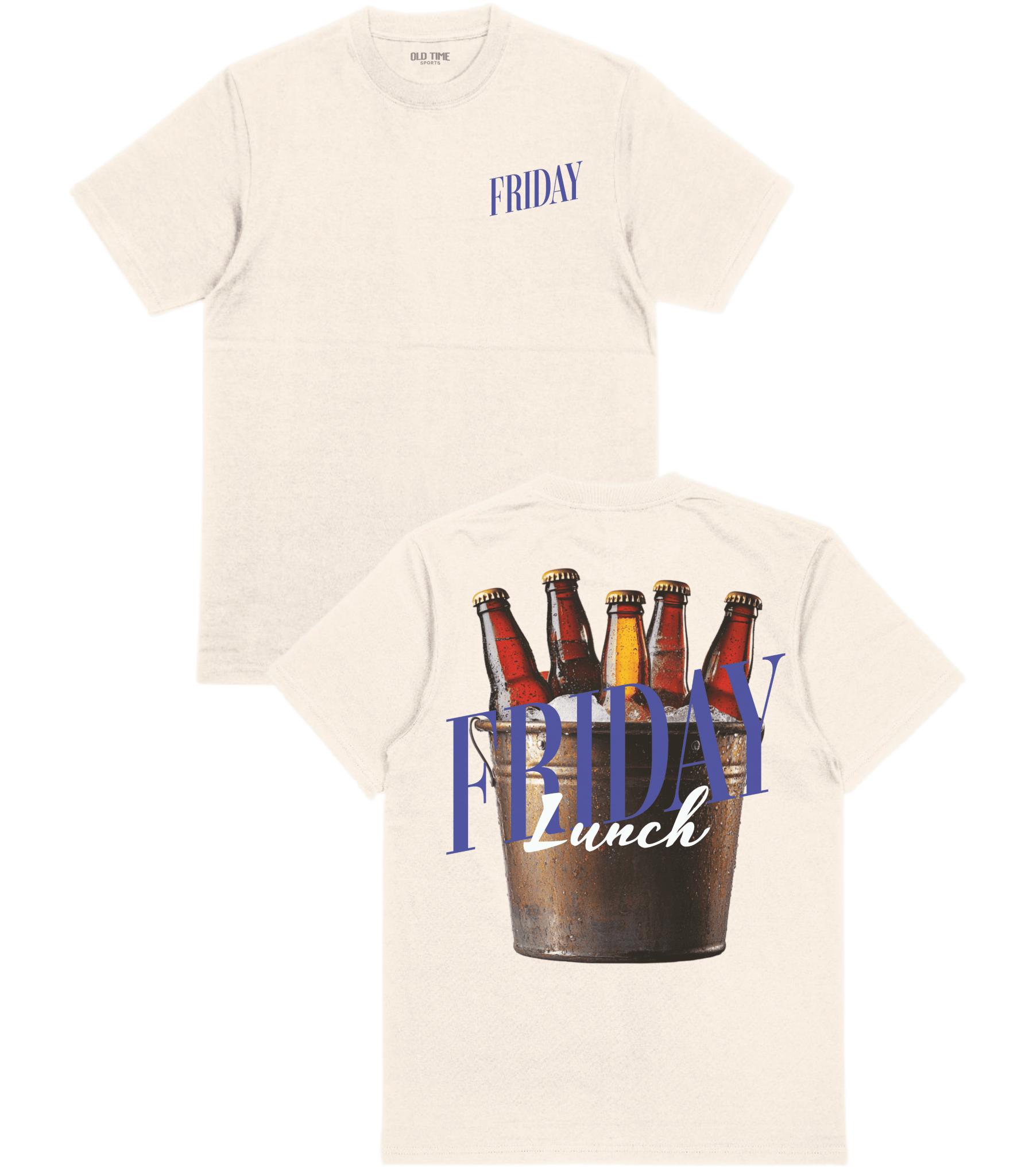Friday Lunch T-Shirt - Old Time Sports