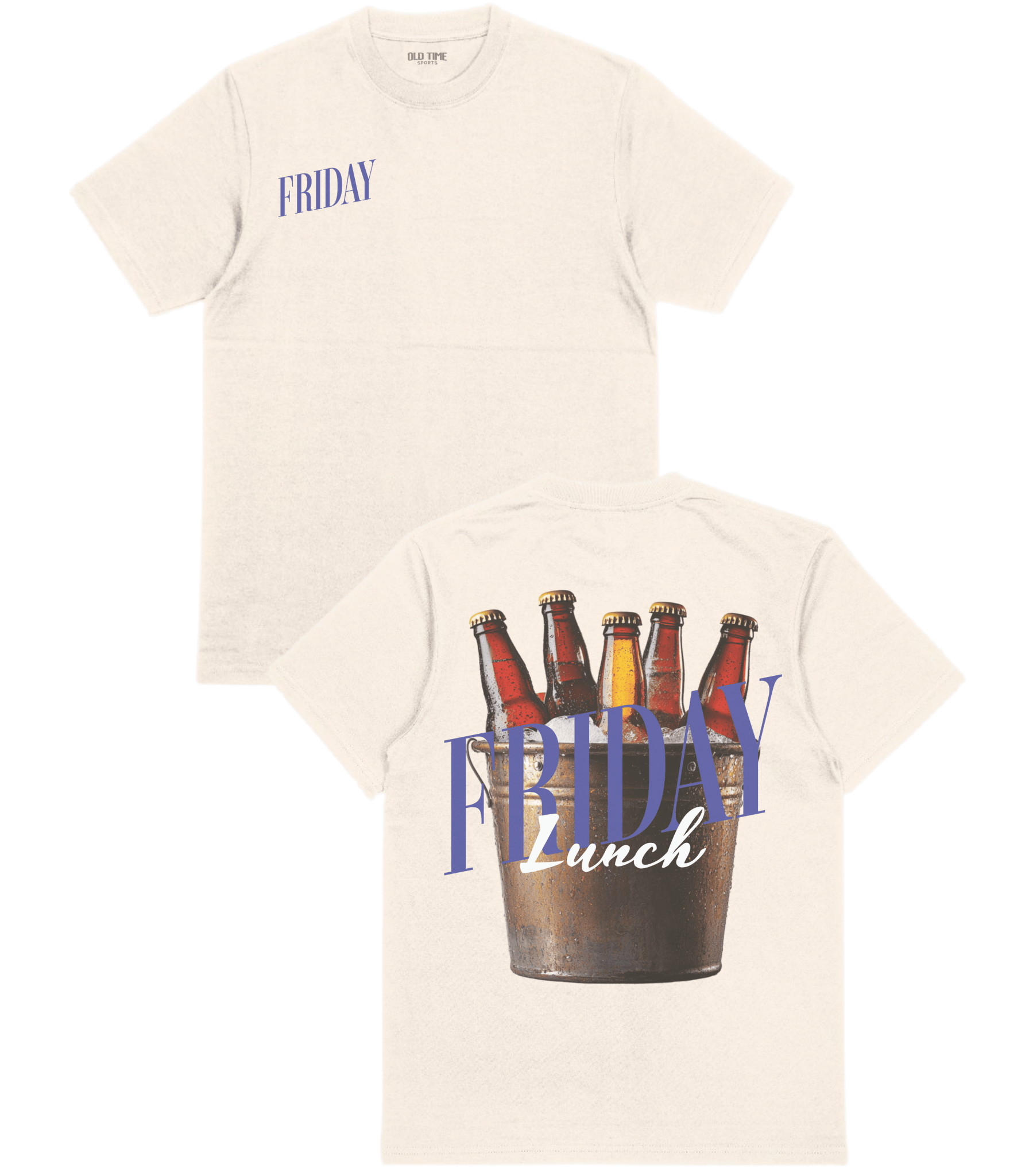Friday Lunch T-Shirt - Old Time Sports