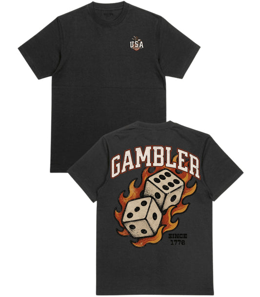 Gambler T-Shirt - Old Time Sports