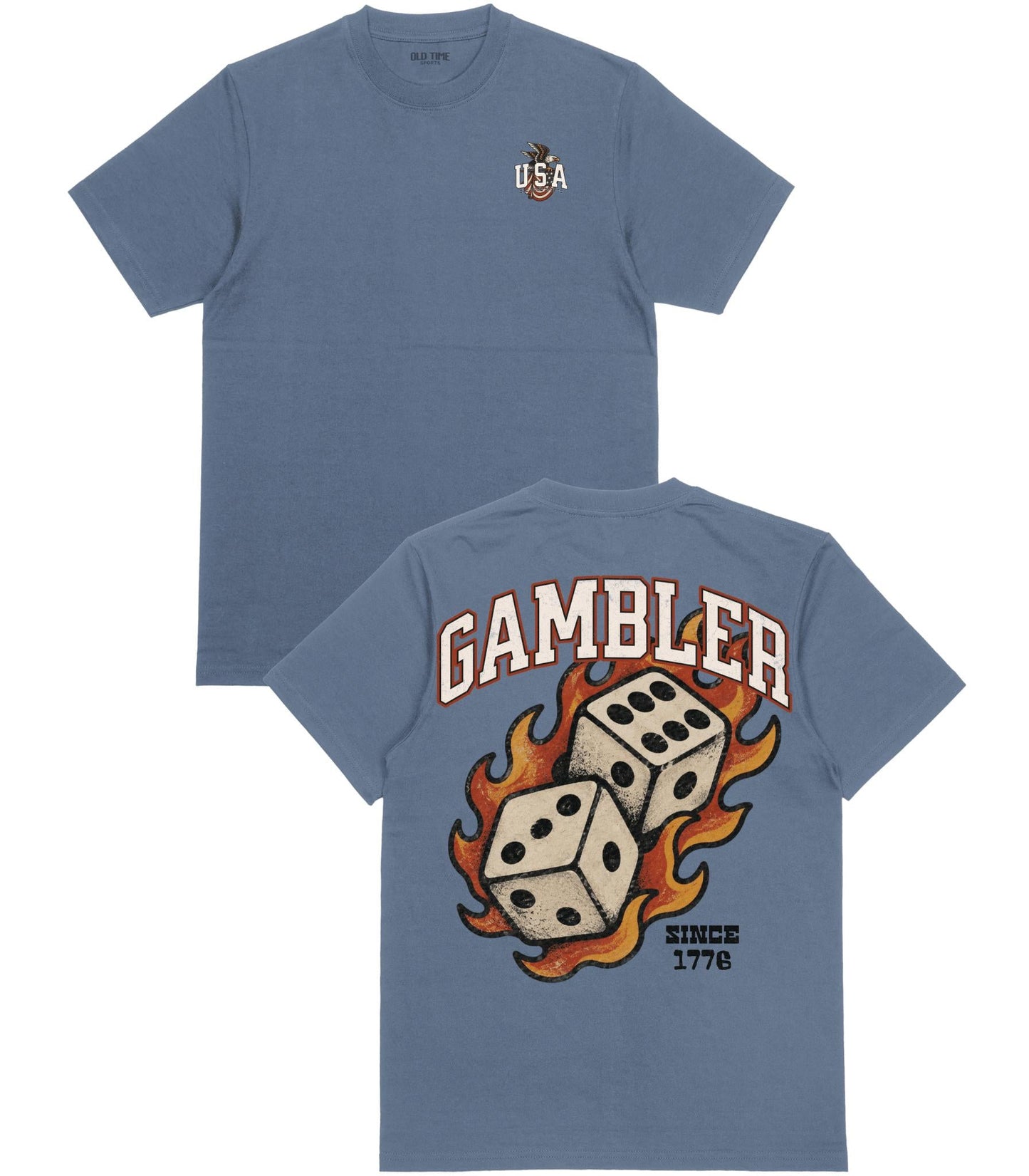 Gambler T-Shirt - Old Time Sports