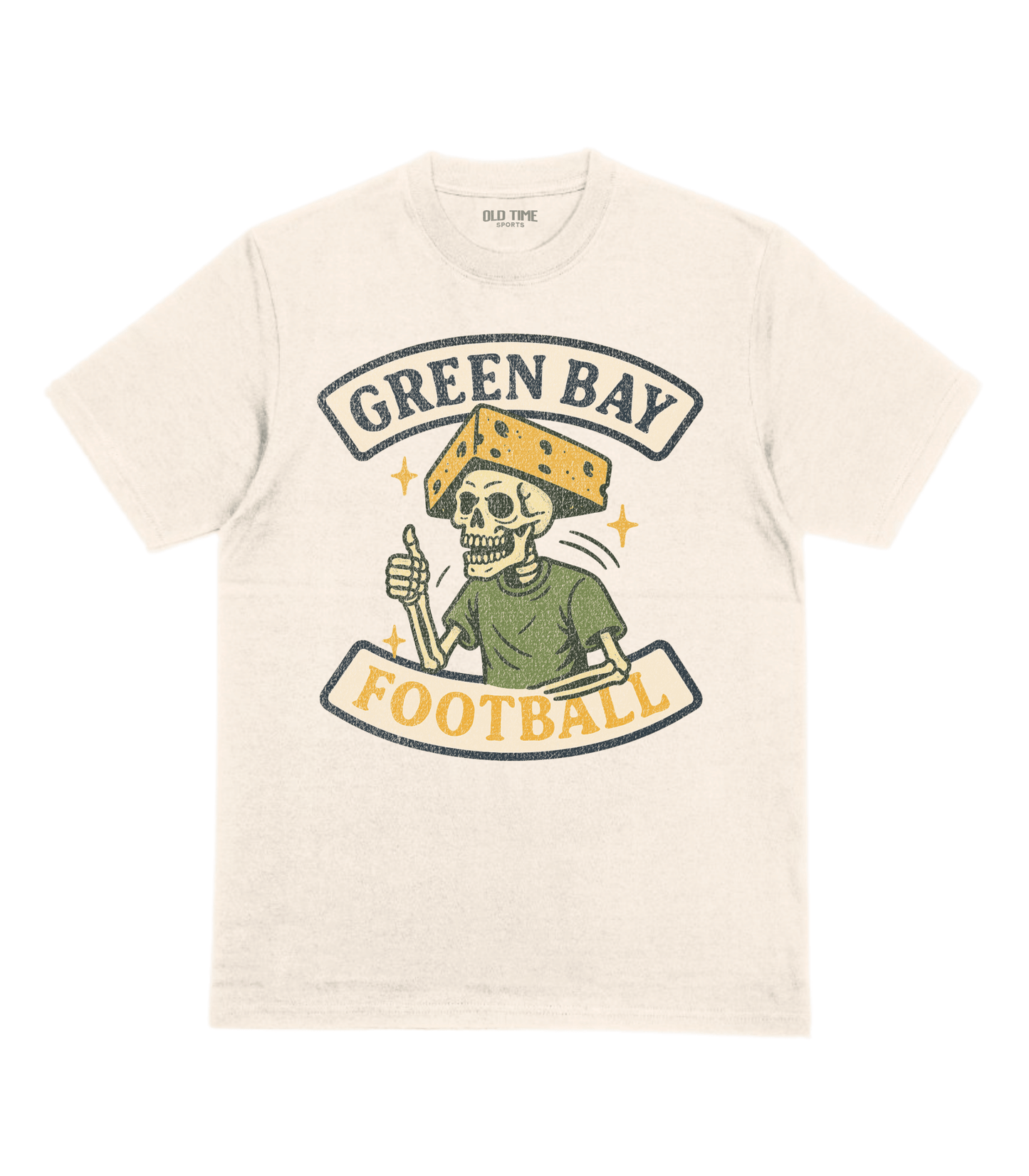 GB Cheese Heads v2 T-Shirt - Old Time Sports