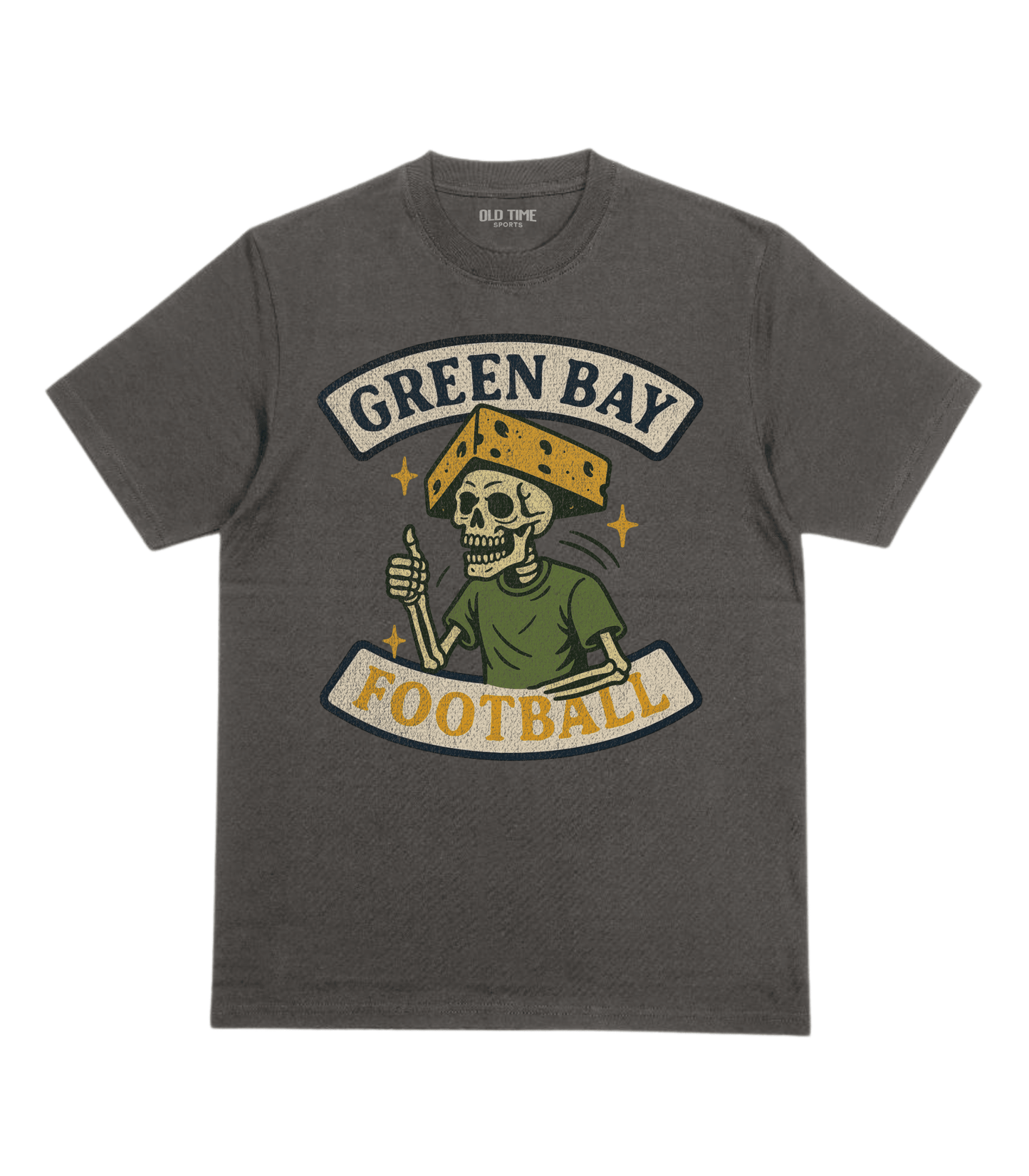 GB Cheese Heads v2 T-Shirt - Old Time Sports