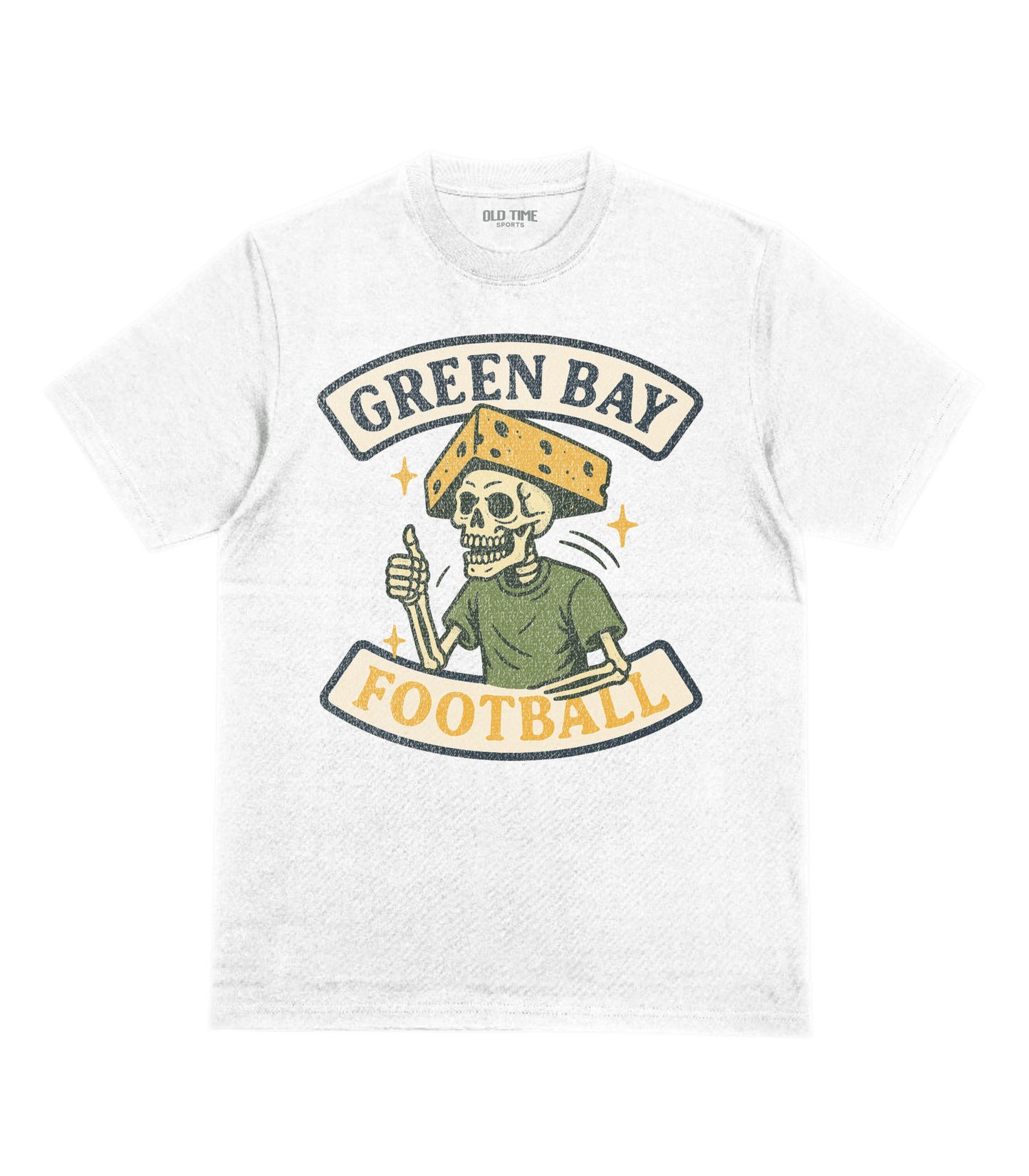 GB Cheese Heads v2 T-Shirt - Old Time Sports