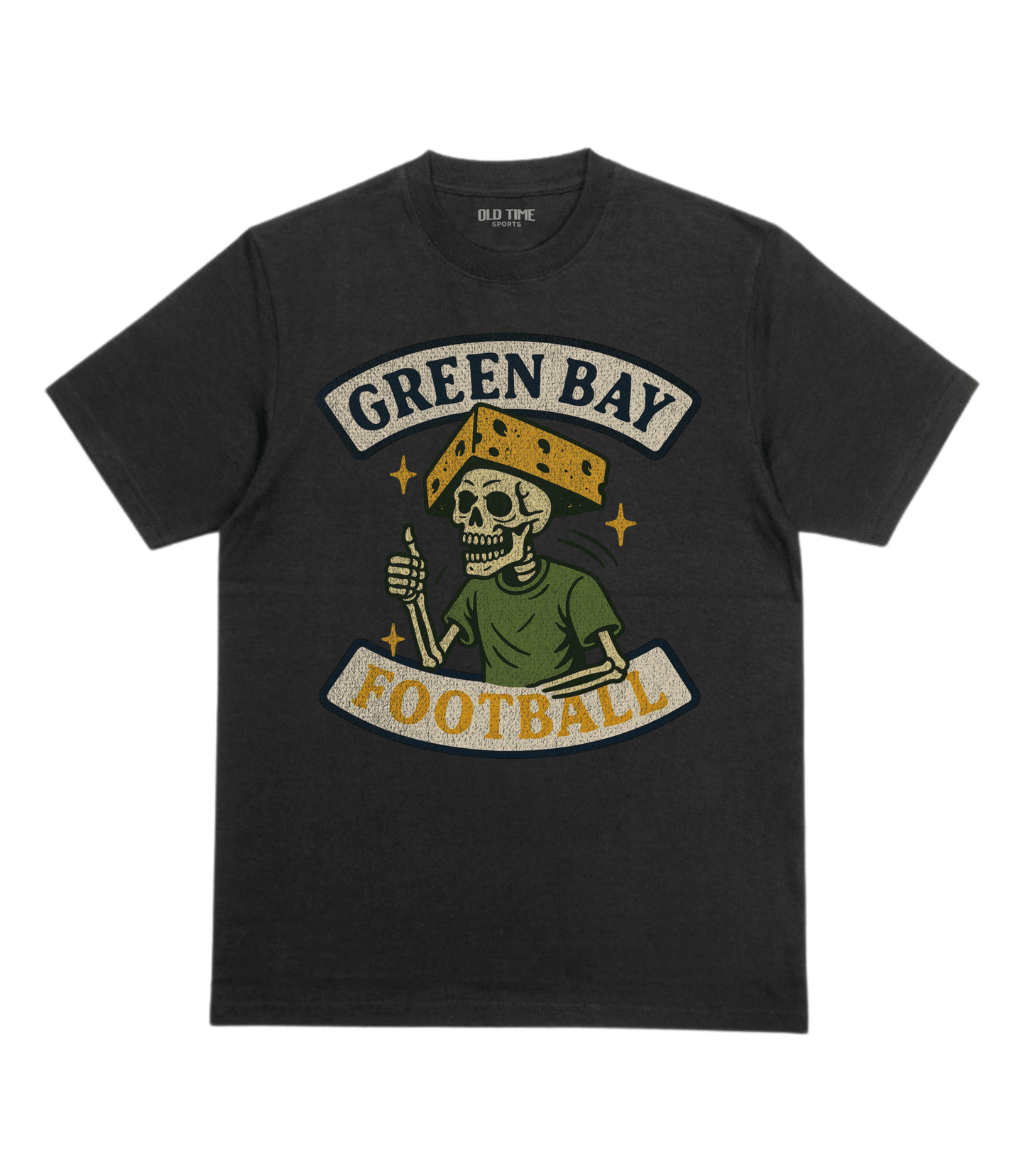 GB Cheese Heads v2 T-Shirt - Old Time Sports