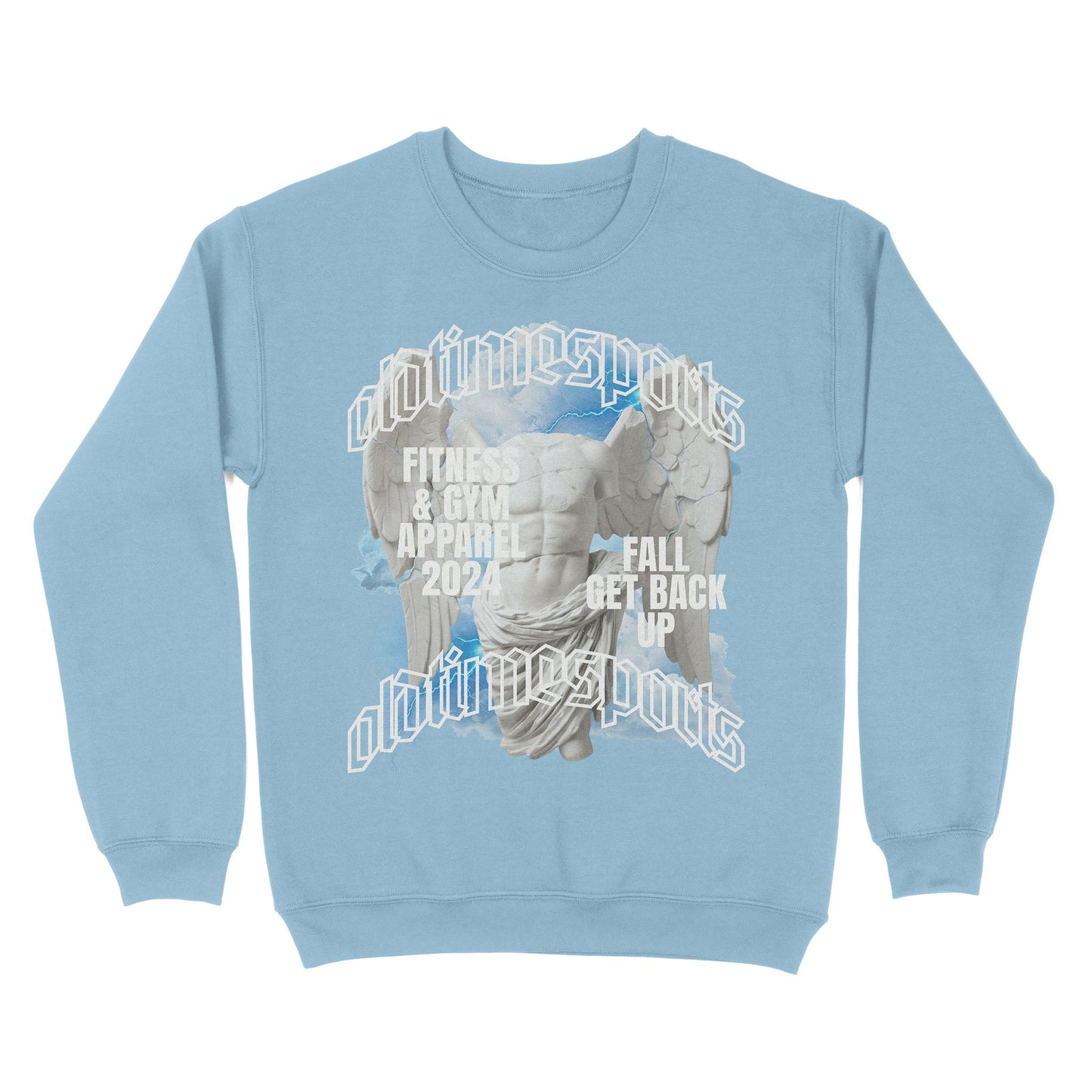 Get Back Up Basic Crewneck - Old Time Sports