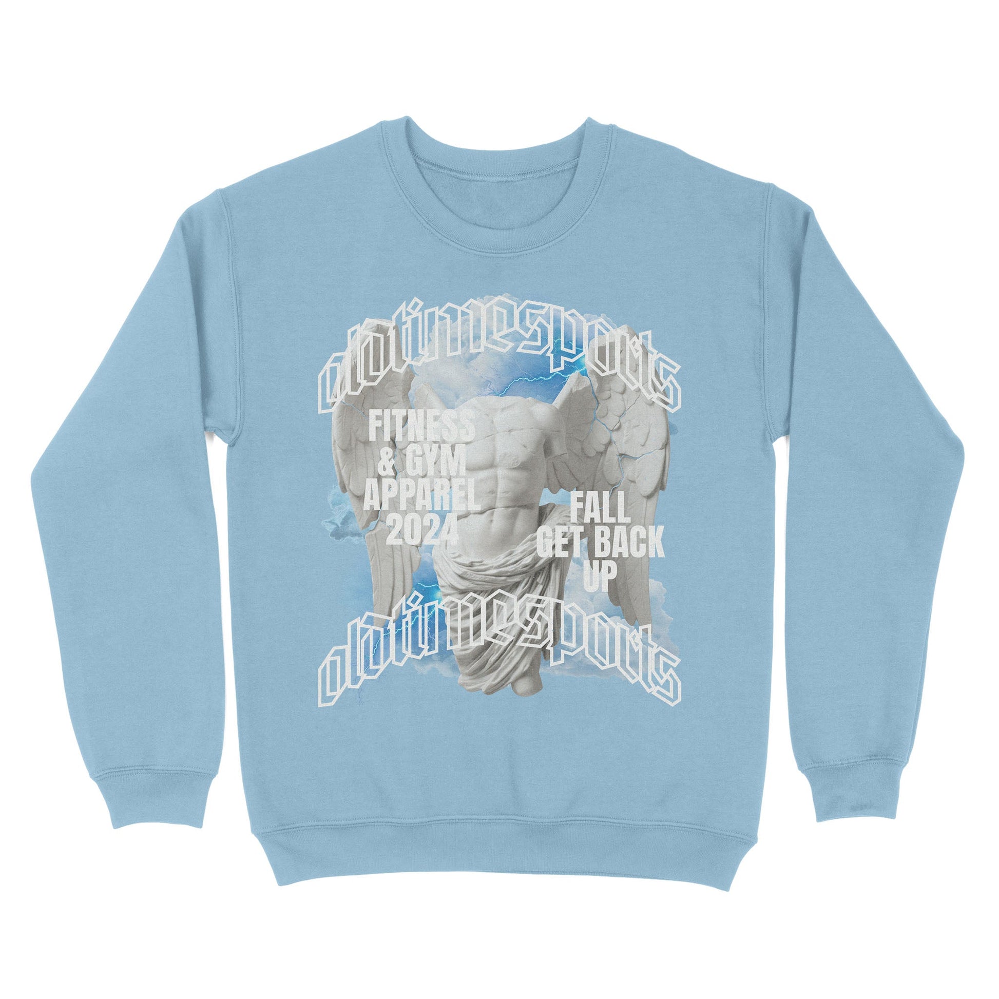 Get Back Up Basic Crewneck - Old Time Sports