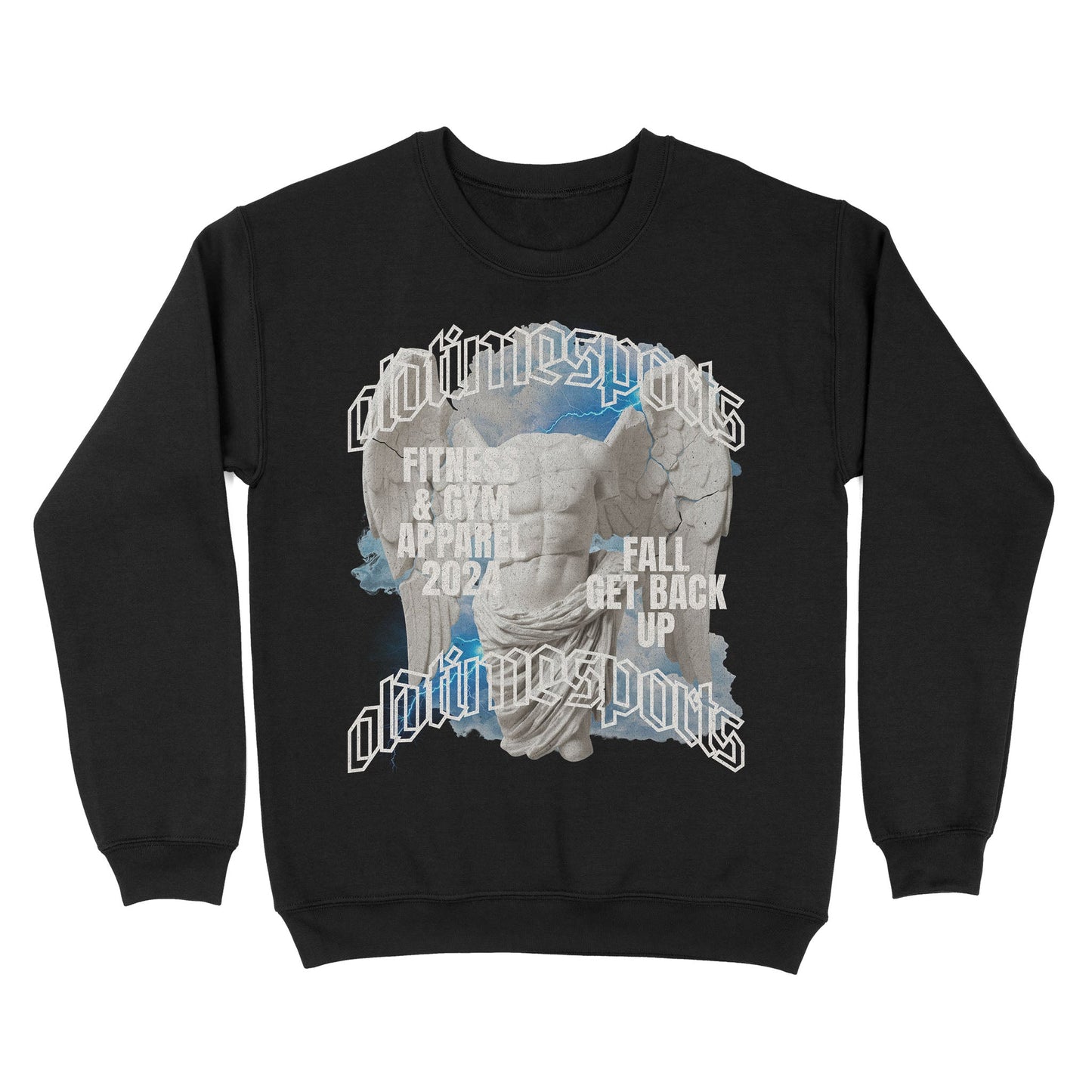 Get Back Up Basic Crewneck - Old Time Sports