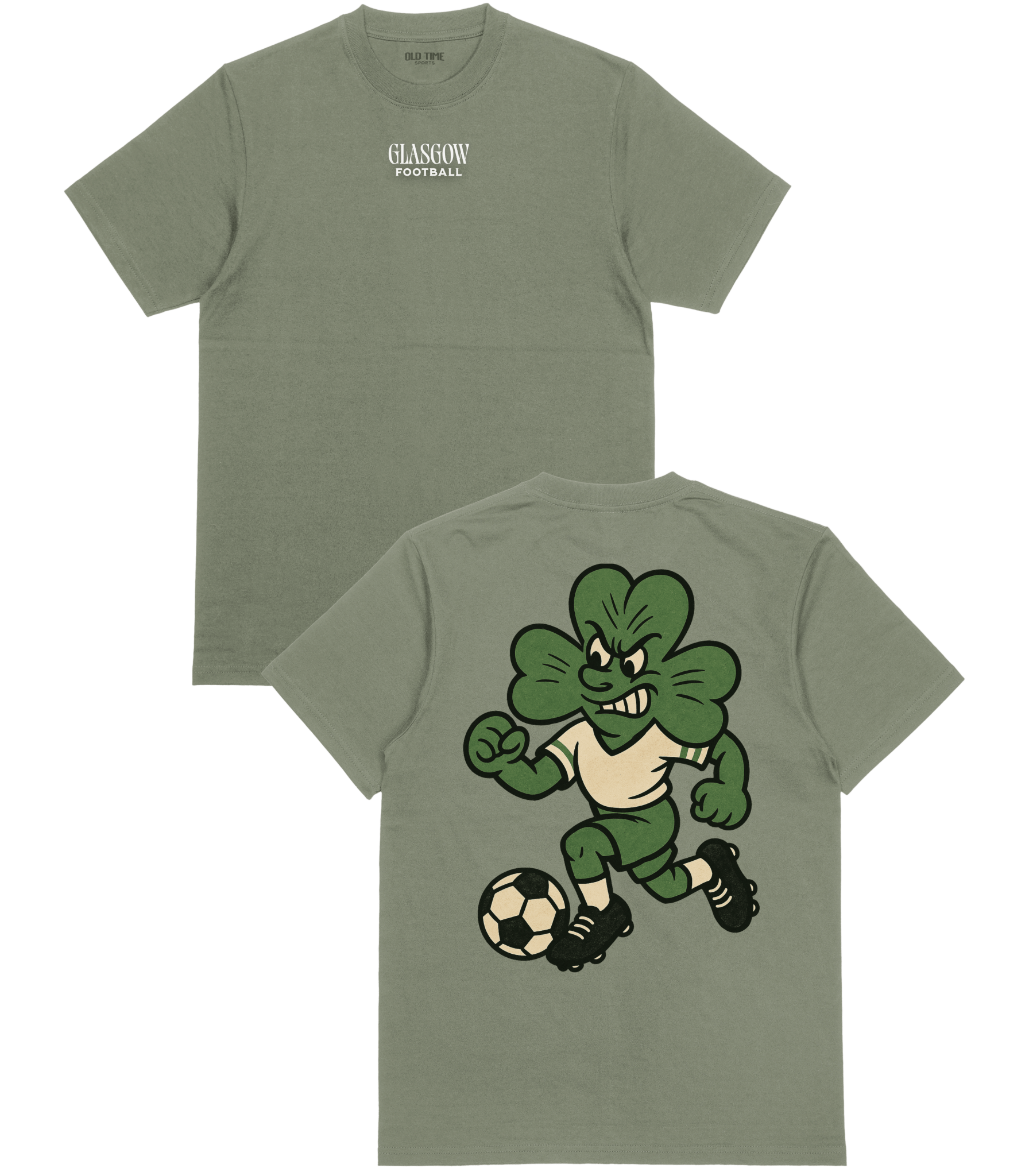 Glasgow Football v1 T-Shirt - Old Time Sports