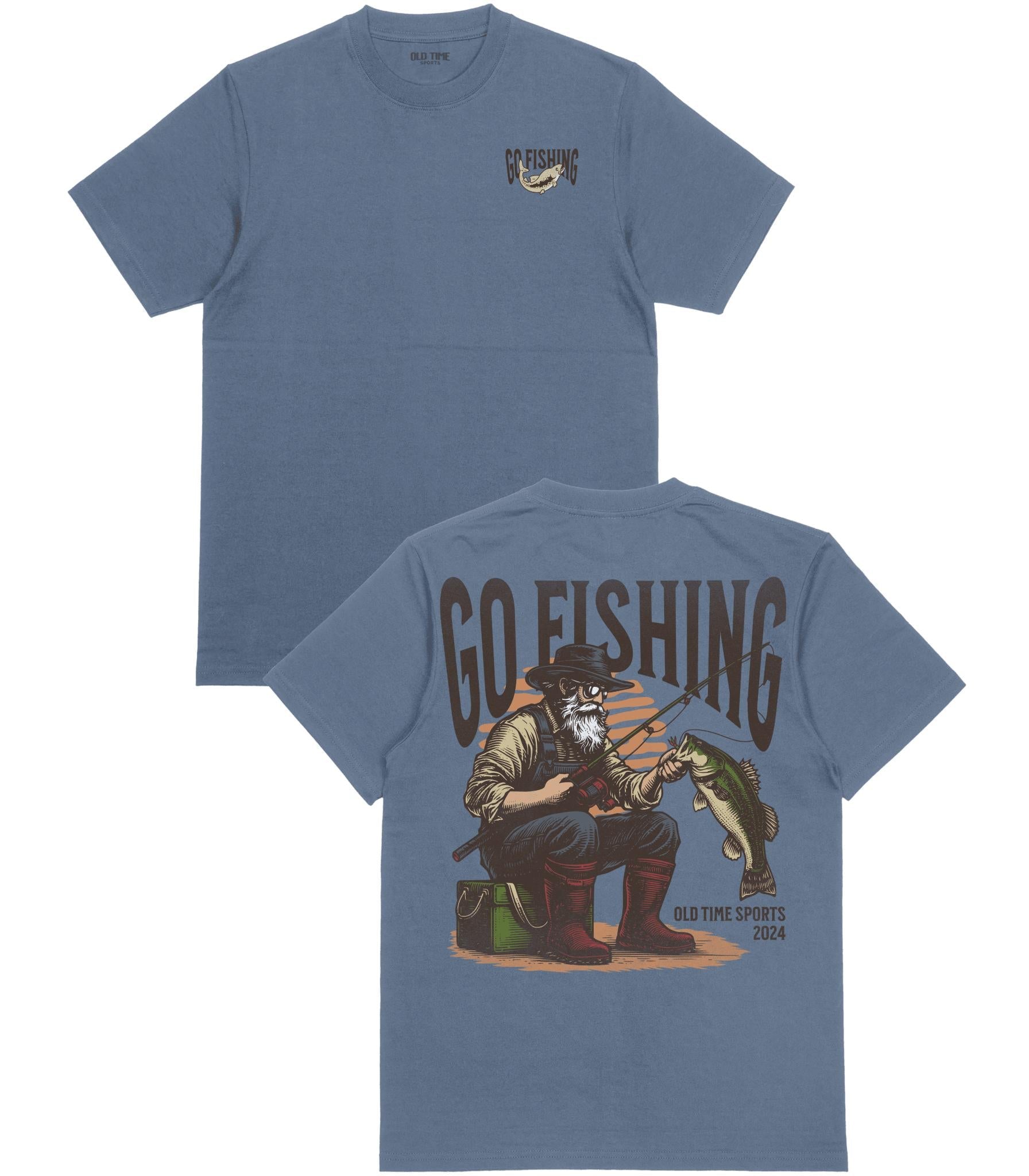 Go Fishing T-Shirt - Old Time Sports