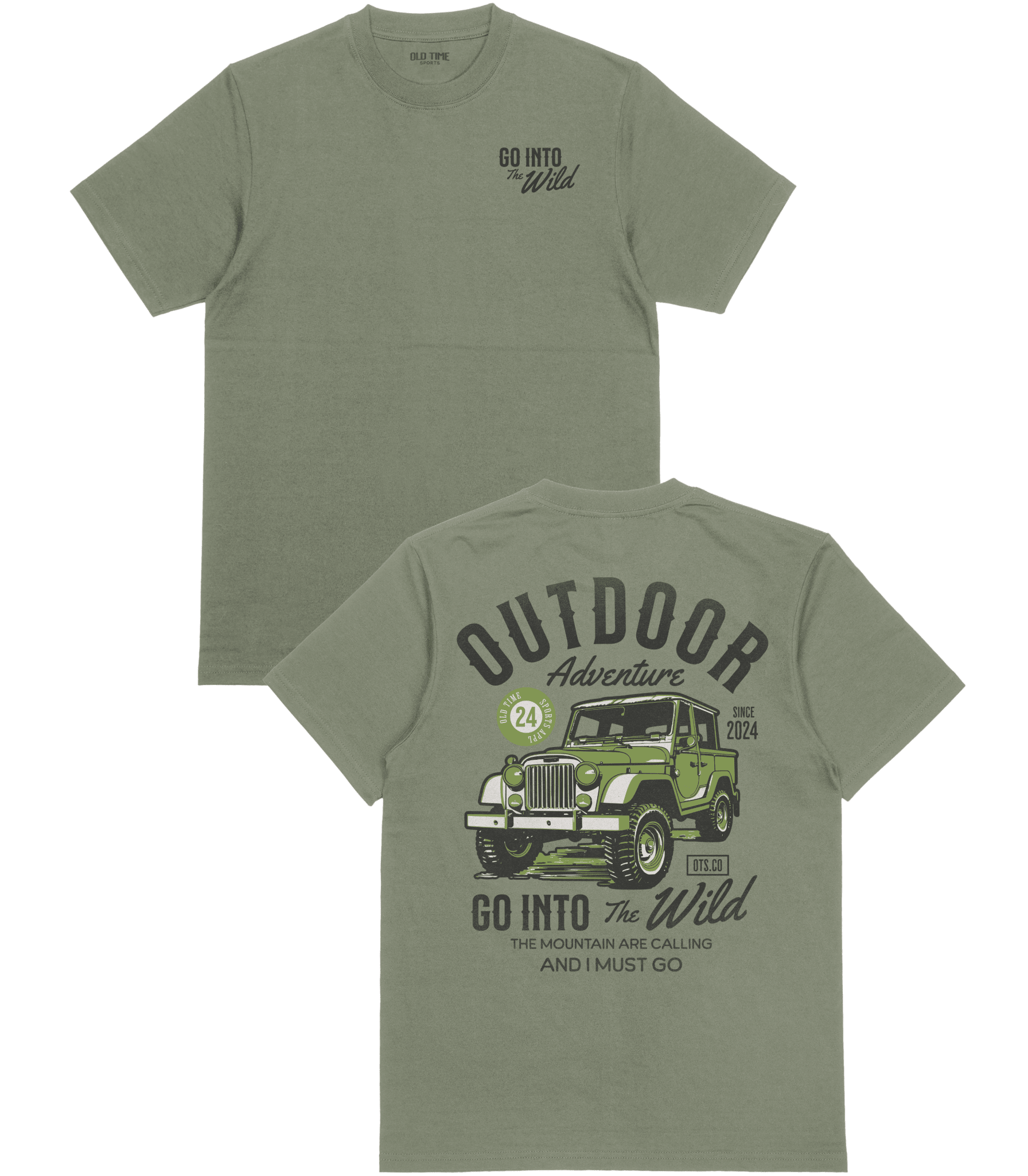 Go Into the Wild T-Shirt - Old Time Sports