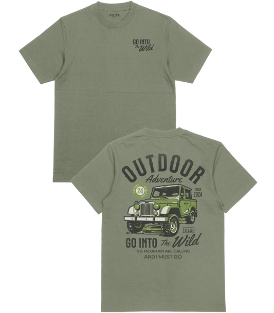 Go Into the Wild T-Shirt - Old Time Sports