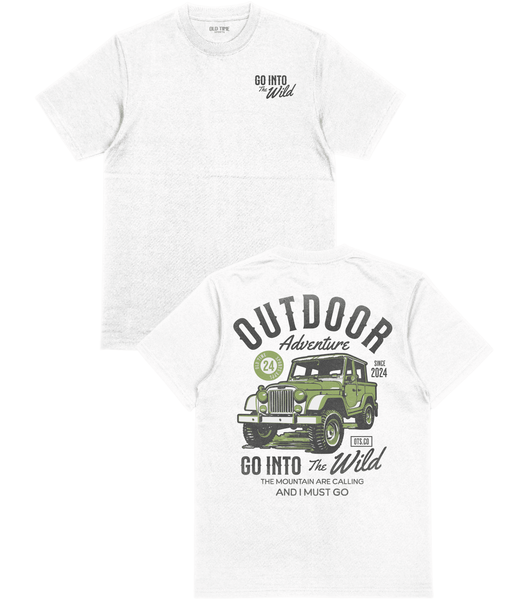Go Into the Wild T-Shirt - Old Time Sports