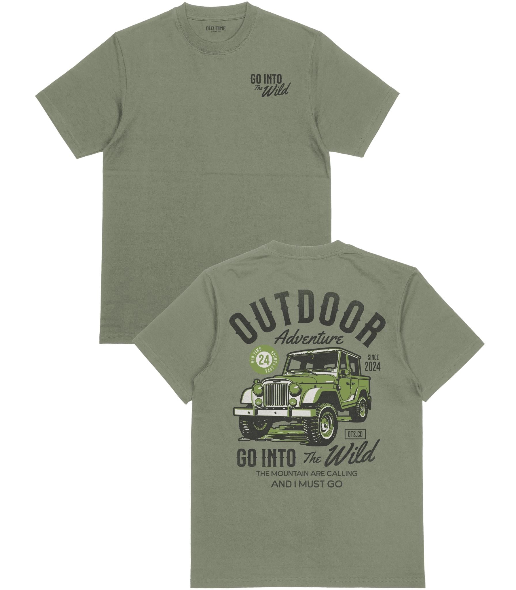 Go Into the Wild T-Shirt - Old Time Sports