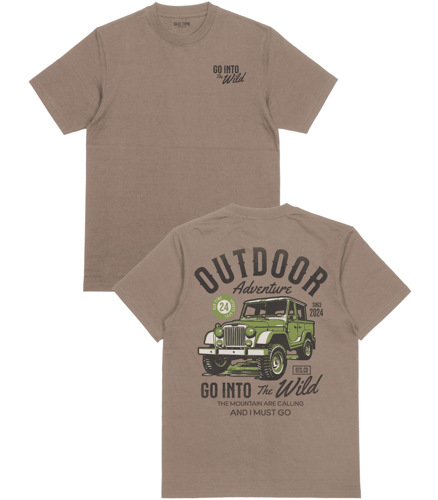 Go Into the Wild T-Shirt - Old Time Sports