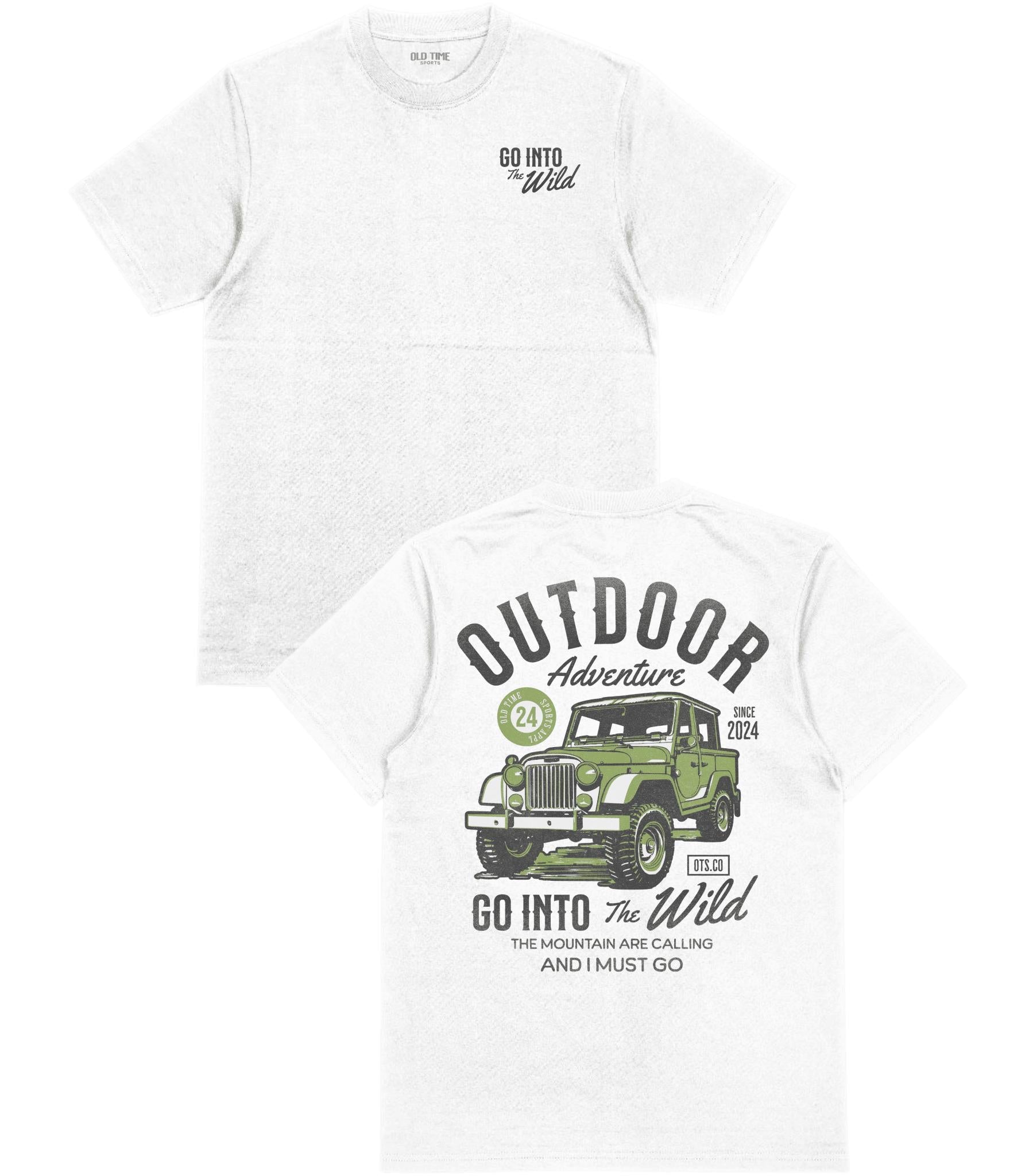 Go Into the Wild T-Shirt - Old Time Sports