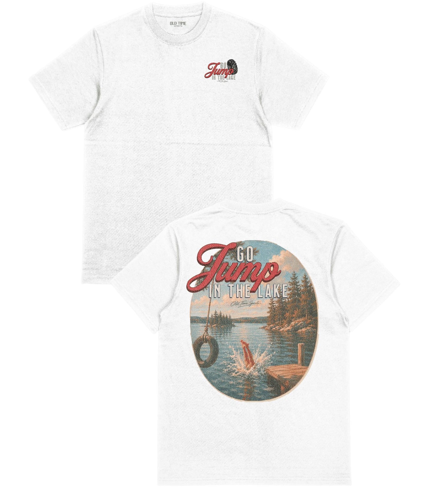 Go Jump in the Lake T-Shirt - Old Time Sports