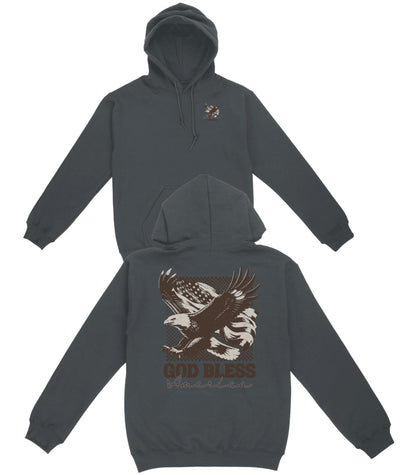 God Bless America Basic Hoodie - Old Time Sports