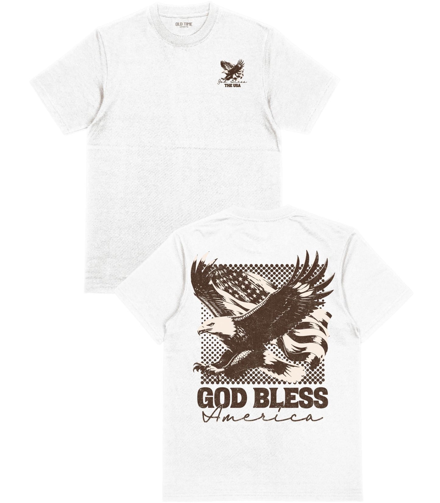 God Bless America T-Shirt - Old Time Sports