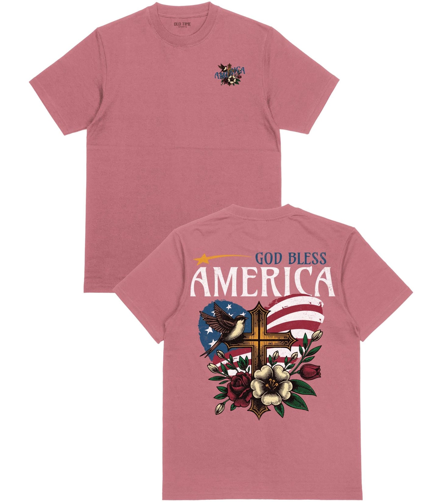 God & Country T-Shirt - Old Time Sports