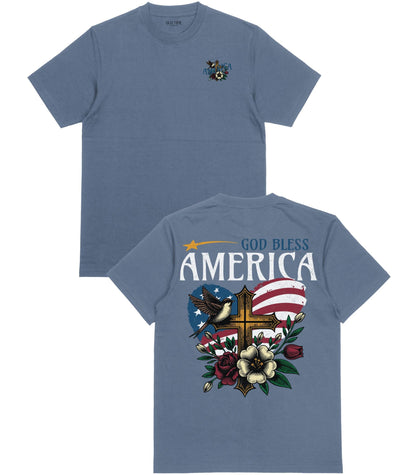 God & Country T-Shirt - Old Time Sports