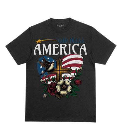 God & Country v2 T-Shirt - Old Time Sports