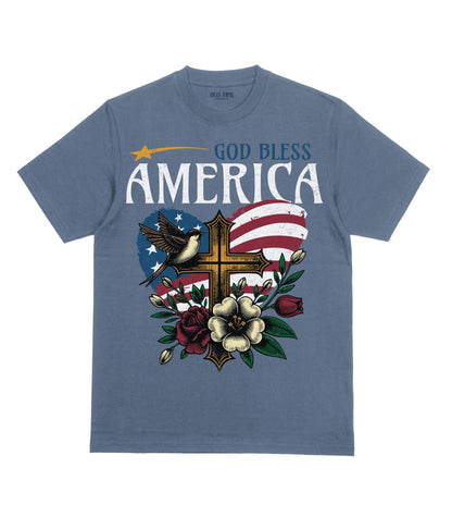 God & Country v2 T-Shirt - Old Time Sports