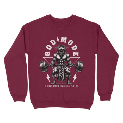 God Mode Basic Crewneck - Old Time Sports