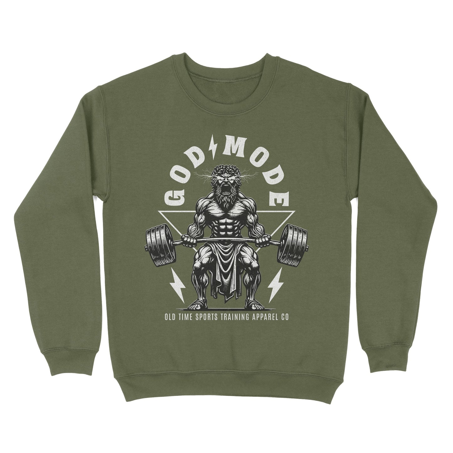 God Mode Basic Crewneck - Old Time Sports