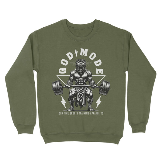 God Mode Basic Crewneck - Old Time Sports