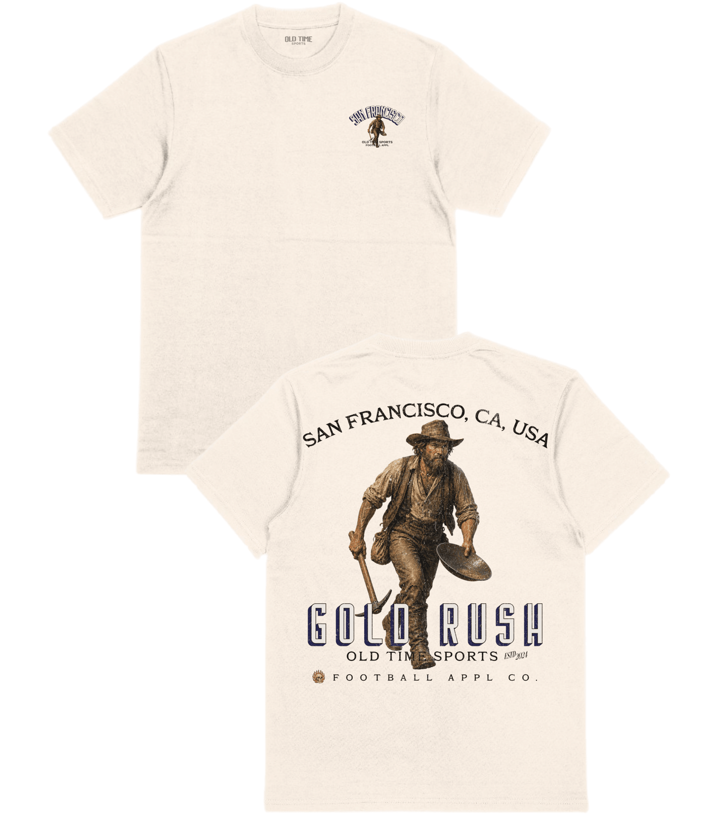 Gold Rush T-Shirt - Old Time Sports