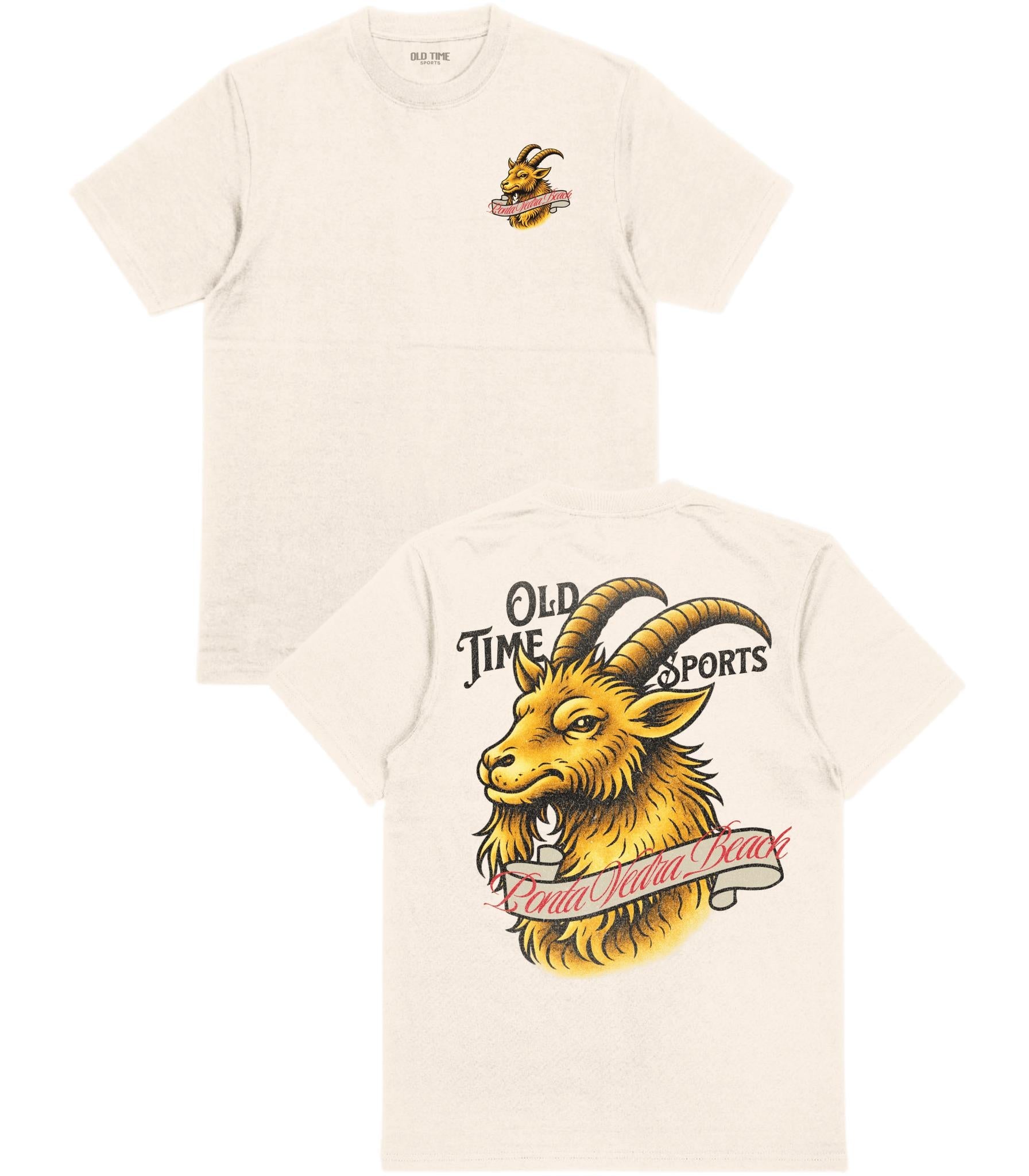 Golden Goat T-Shirt - Old Time Sports
