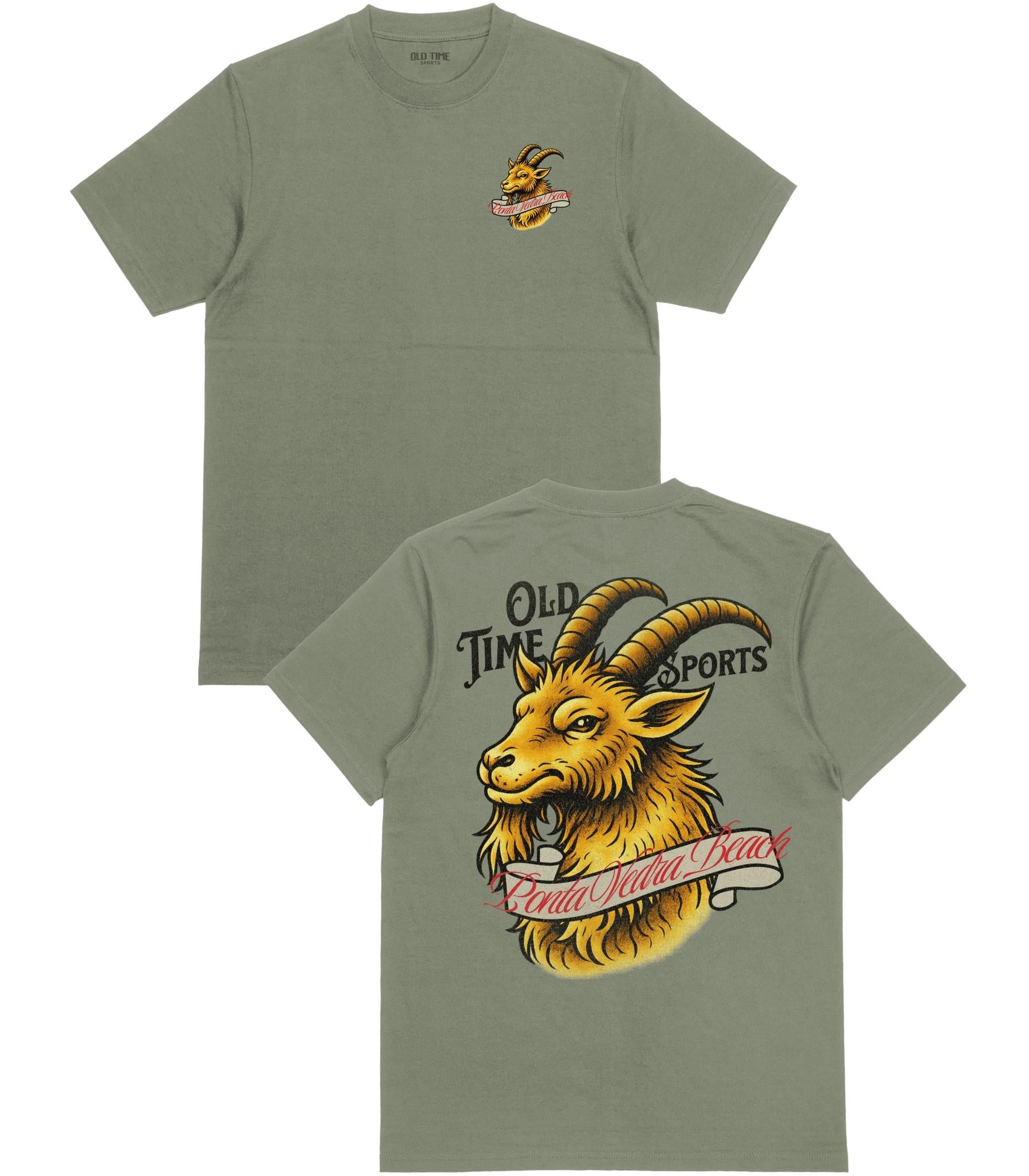 Golden Goat T-Shirt - Old Time Sports