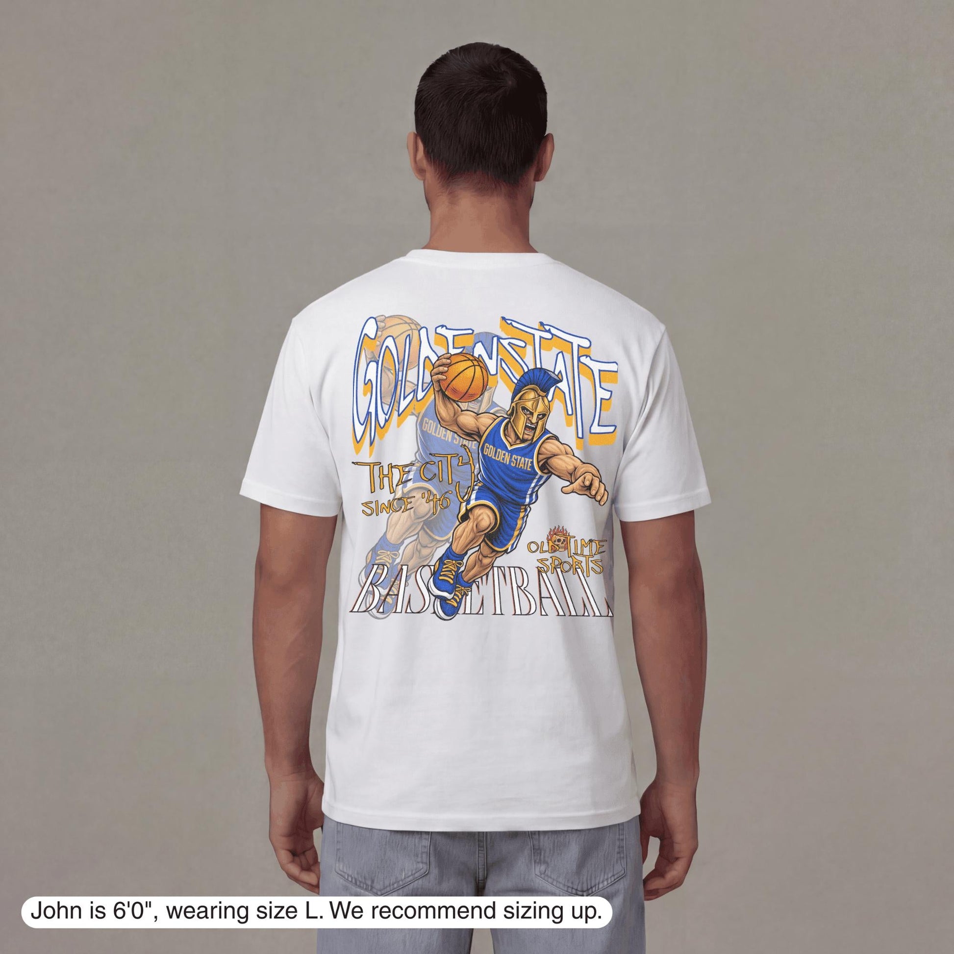 Golden State Dunkman T-Shirt - Old Time Sports
